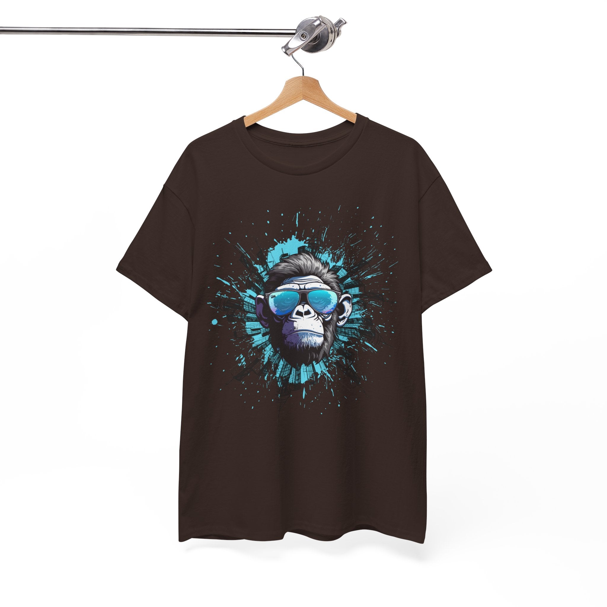 Cool Monkey Graphic Tee - Funny Gift for Animal Lovers