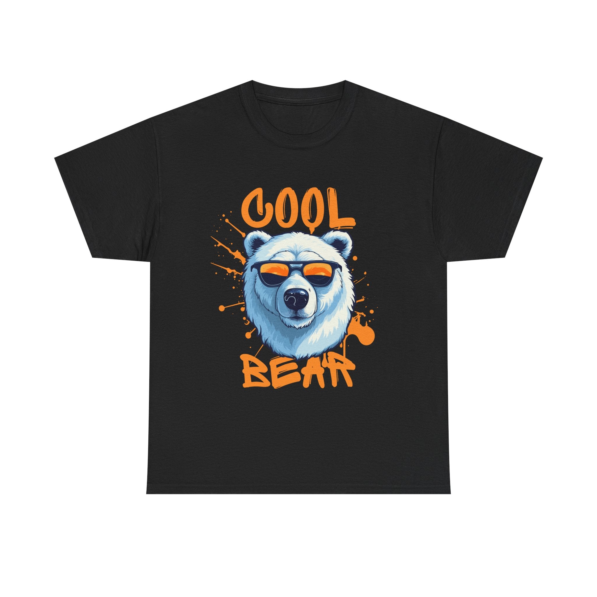 Cool Bear Unisex Heavy Cotton Tee | Fun Graphic Shirt
