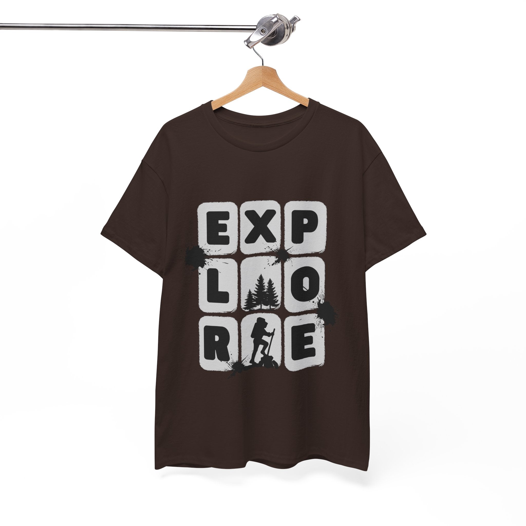 Explore Unisex Heavy Cotton Tee - Adventure Shirt