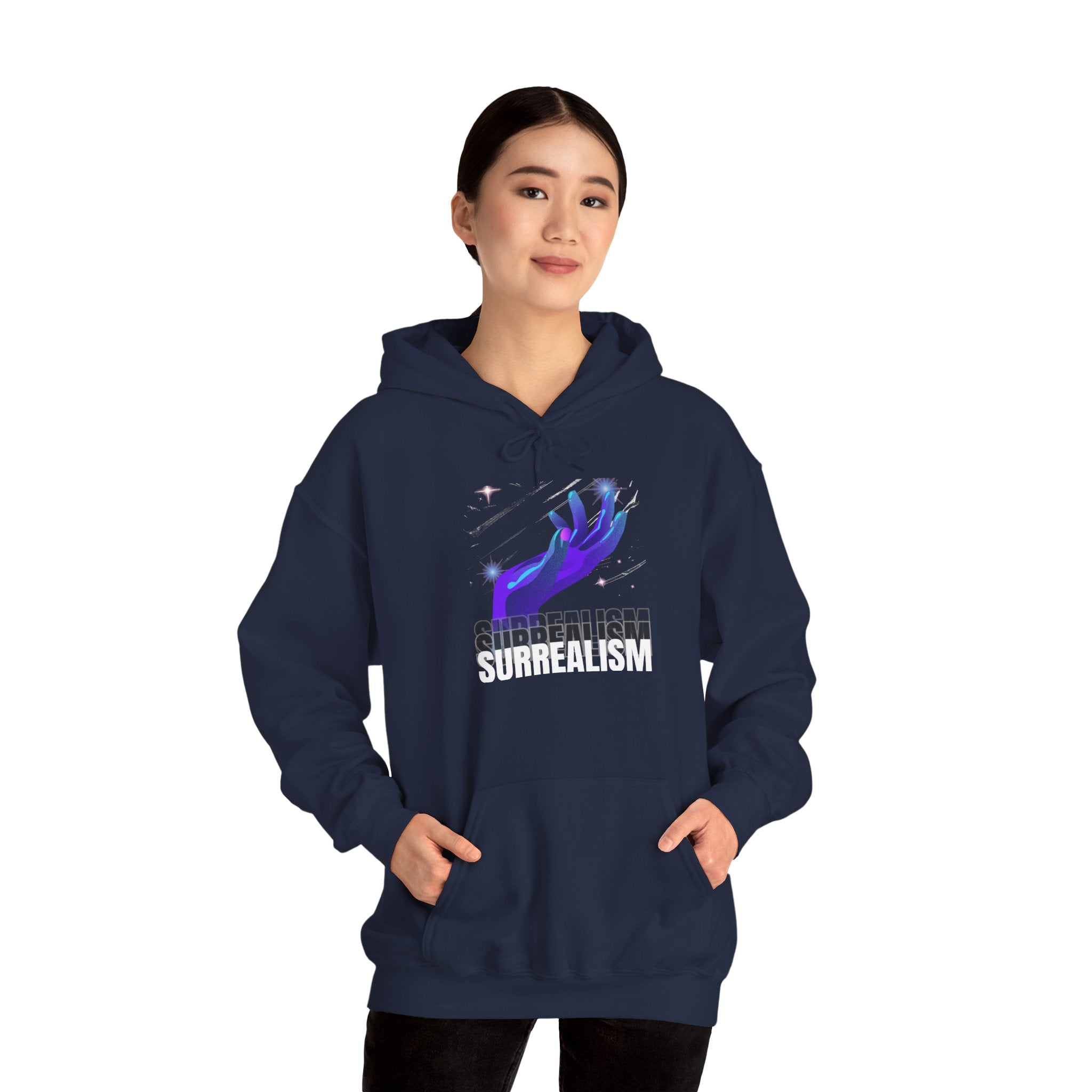 Surrealism Graphic Hoodie | Unisex Heavy Blend