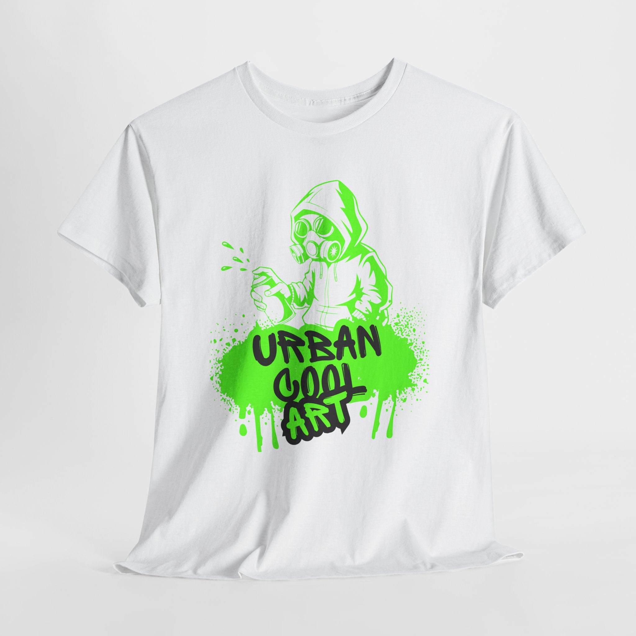 Urban Cool Art Unisex Heavy Cotton Tee | Streetwear, Graffiti Style