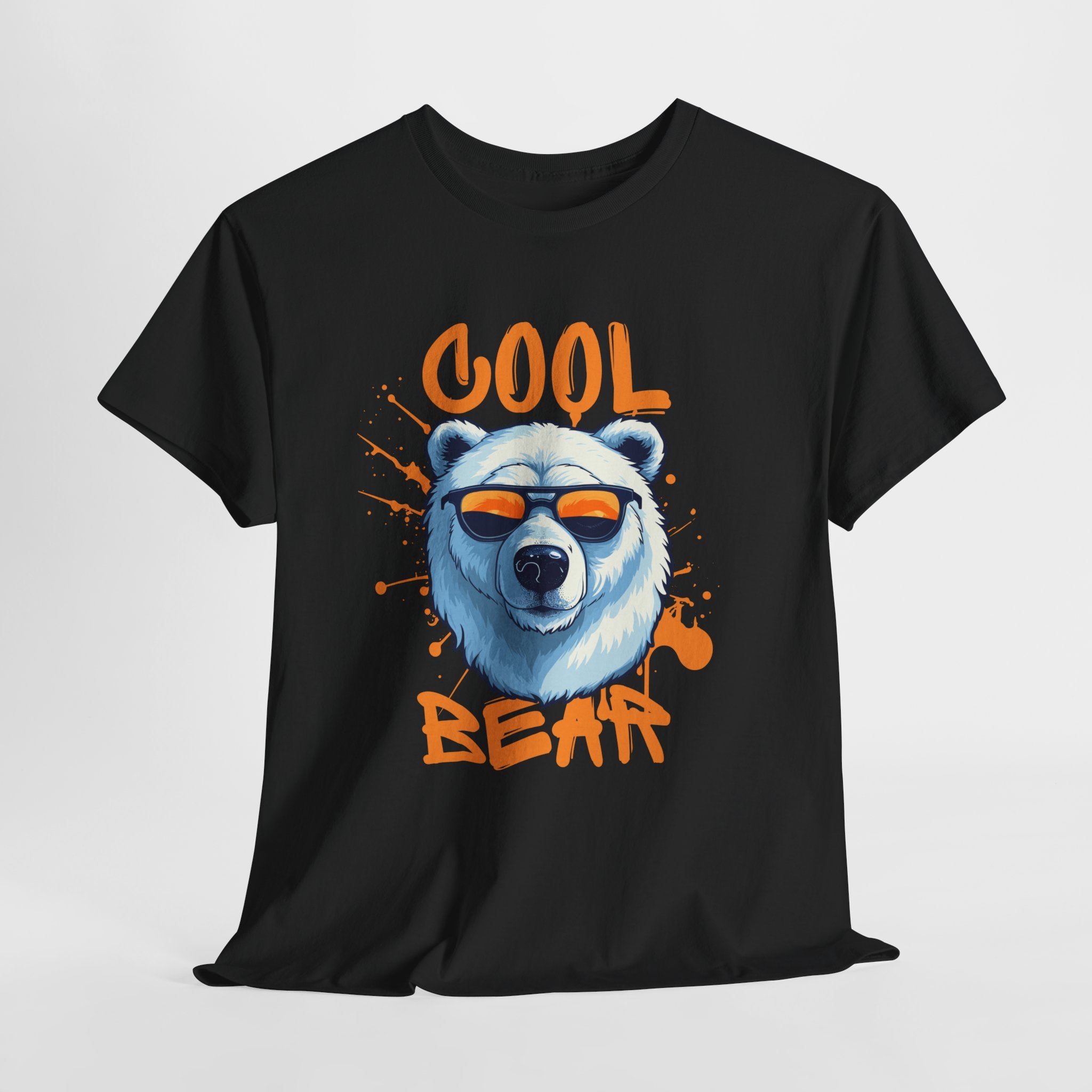 Cool Bear Unisex Heavy Cotton Tee | Fun Graphic Shirt