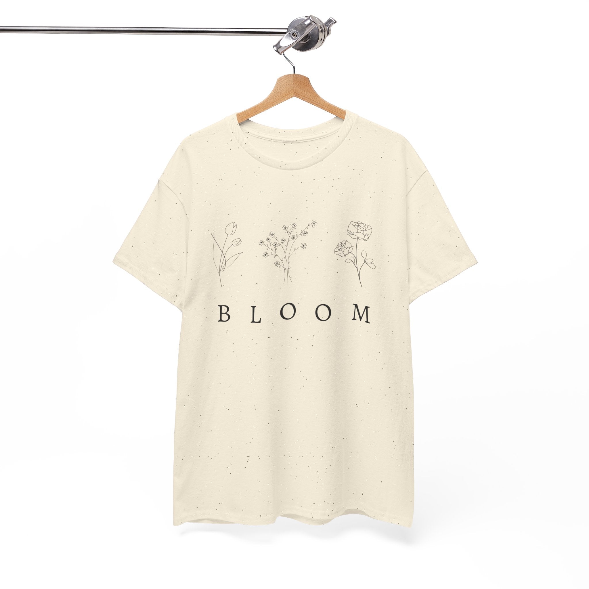 Bloom Unisex Heavy Cotton Tee, Casual T-Shirt