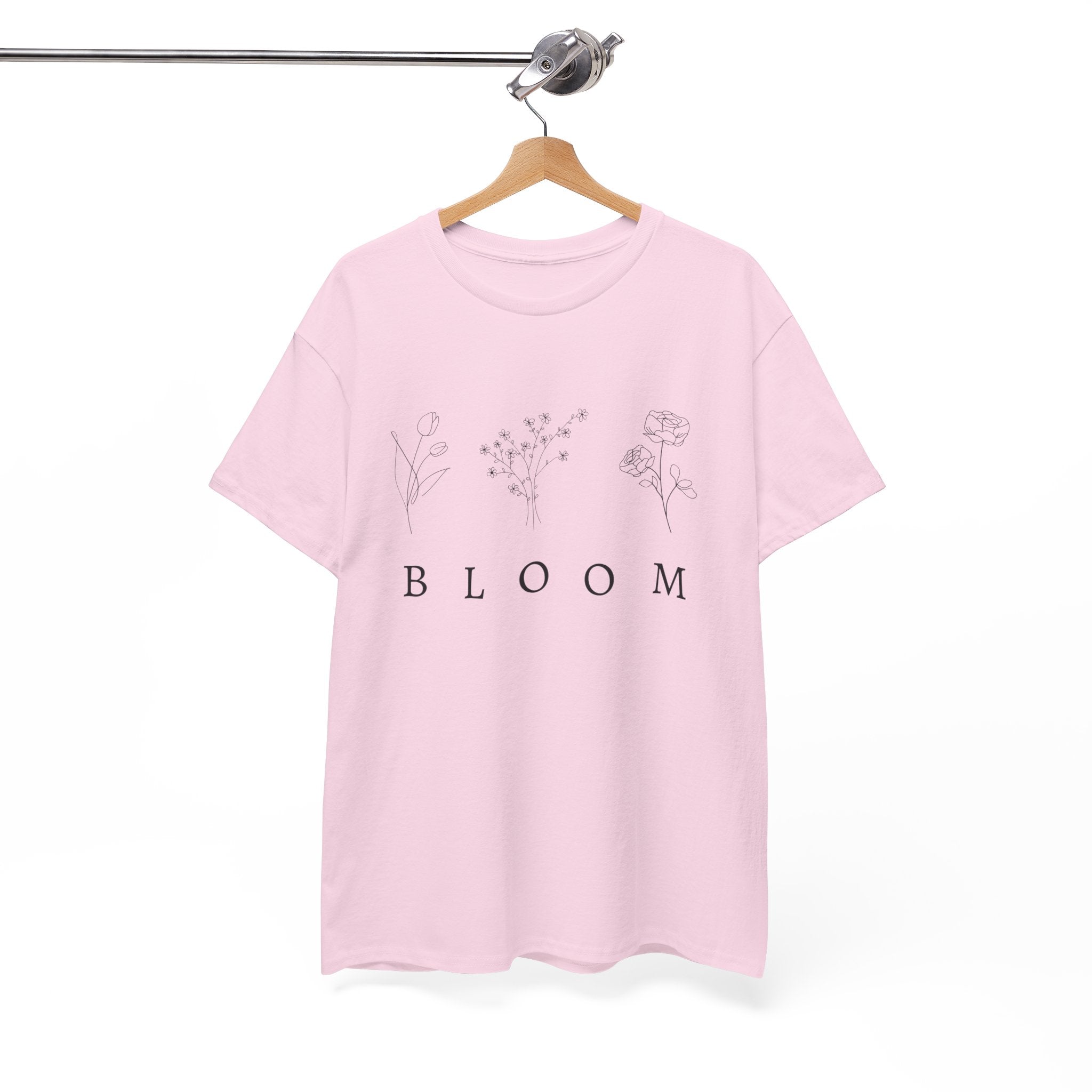 Bloom Unisex Heavy Cotton Tee, Casual T-Shirt