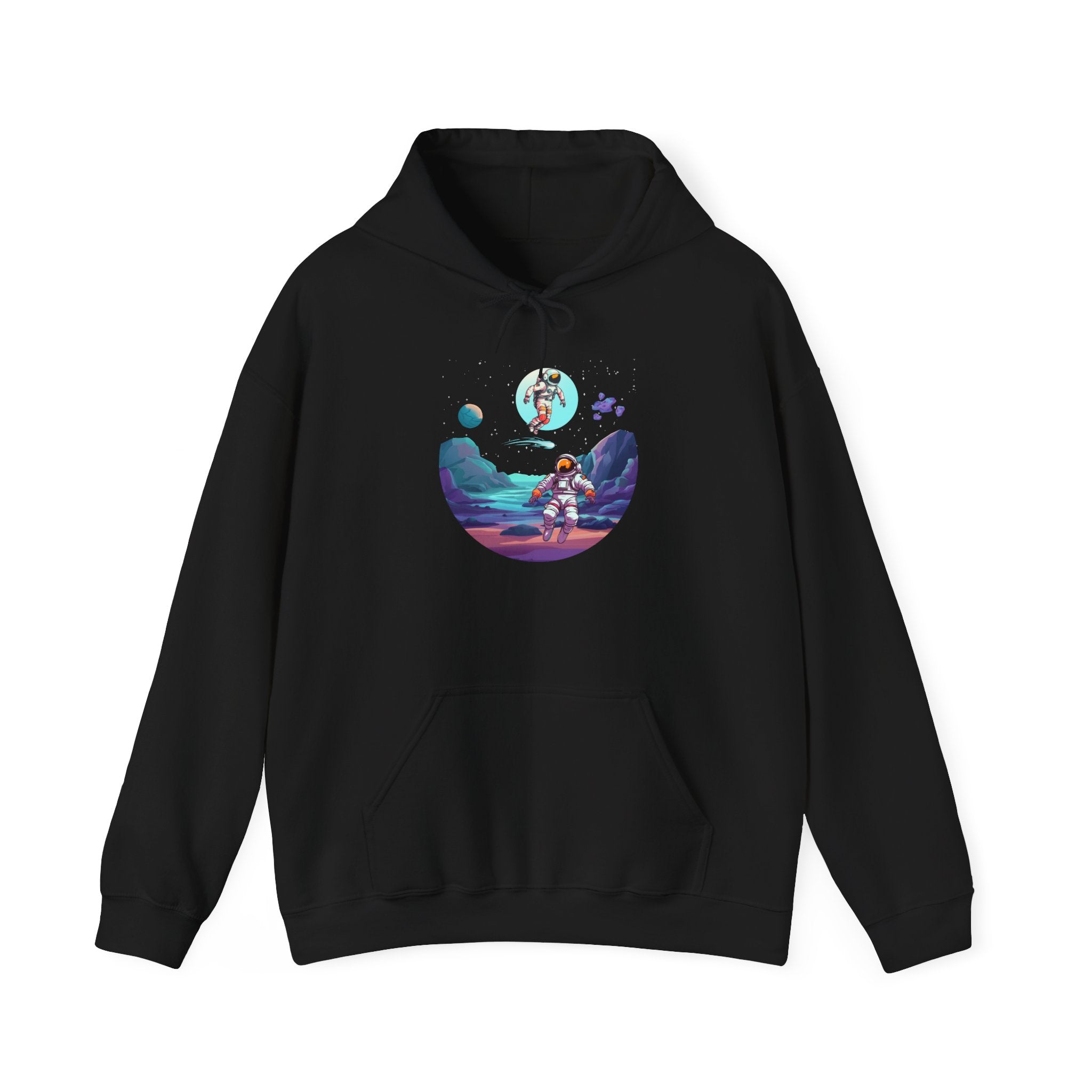 Cosmic Adventure Hoodie, Unisex Sweatshirt, Space Theme, Casual Fashion