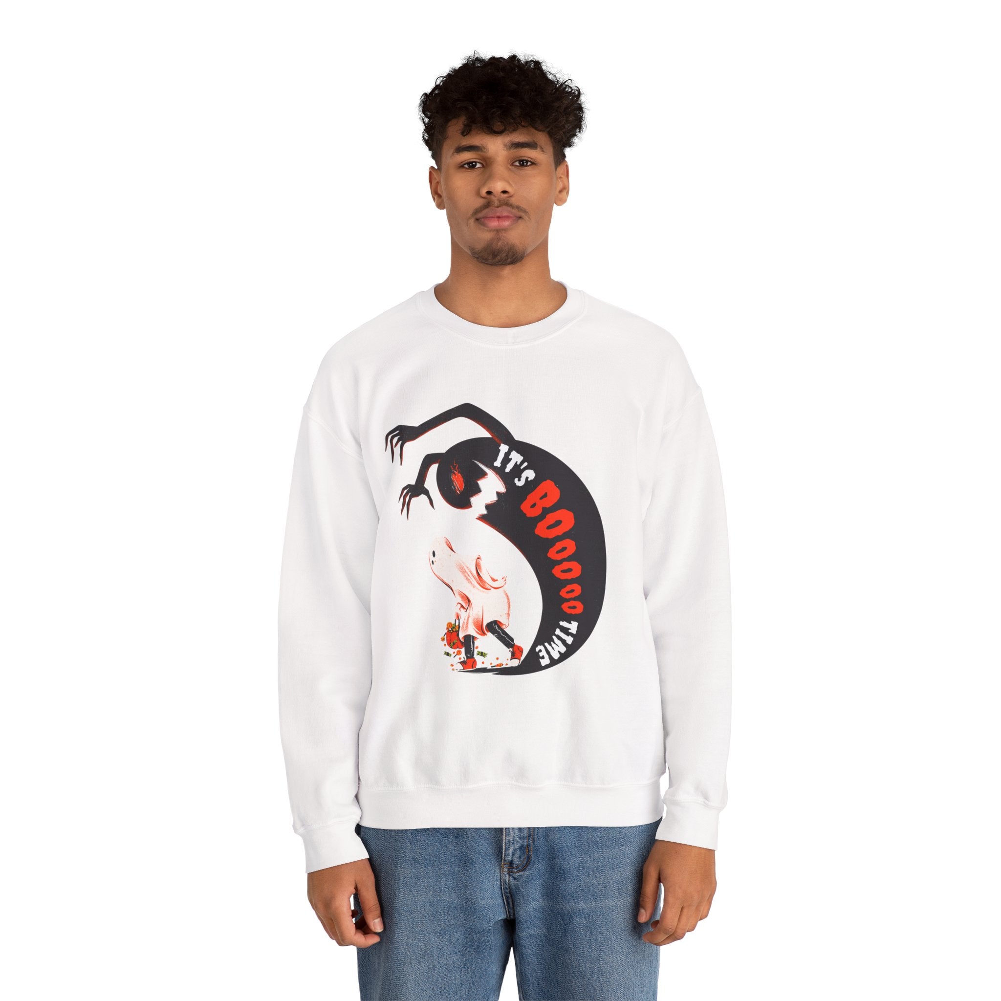 Spooky Crewneck Sweatshirt, Halloween Sweatshirt