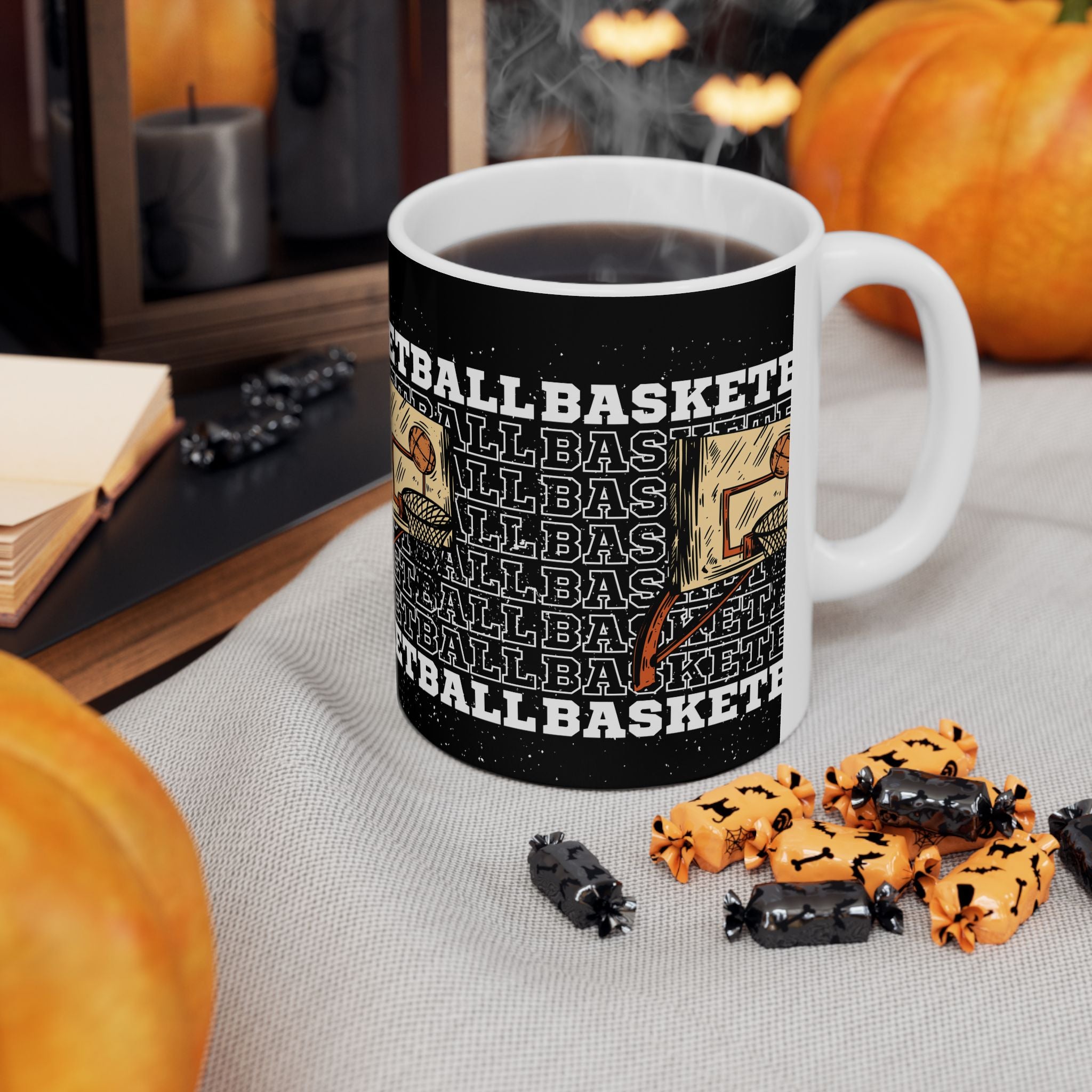 Basketball Ceramic Mug for Sports Lovers