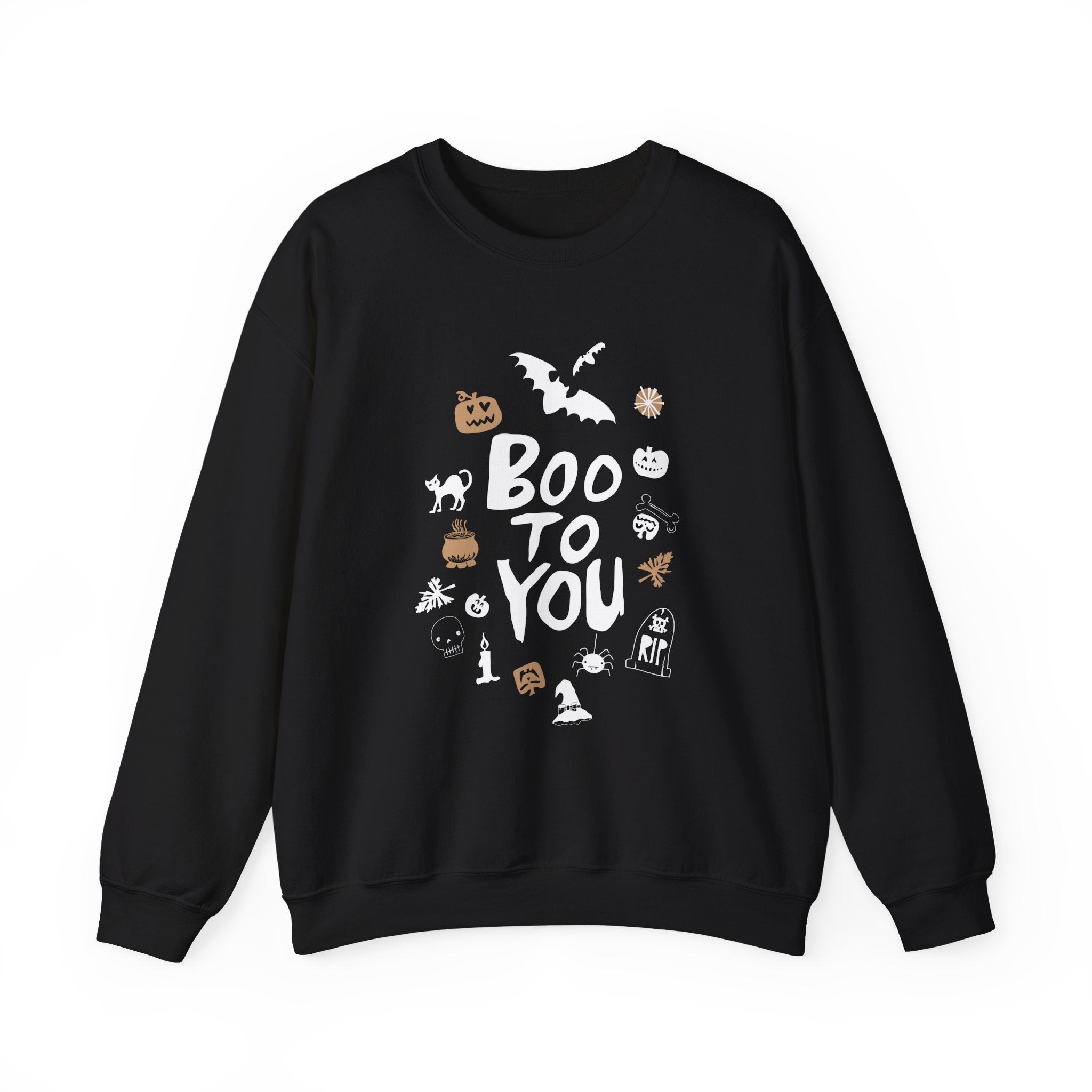 Halloween Boo to You Unisex Crewneck Sweatshirt Fall Apparel