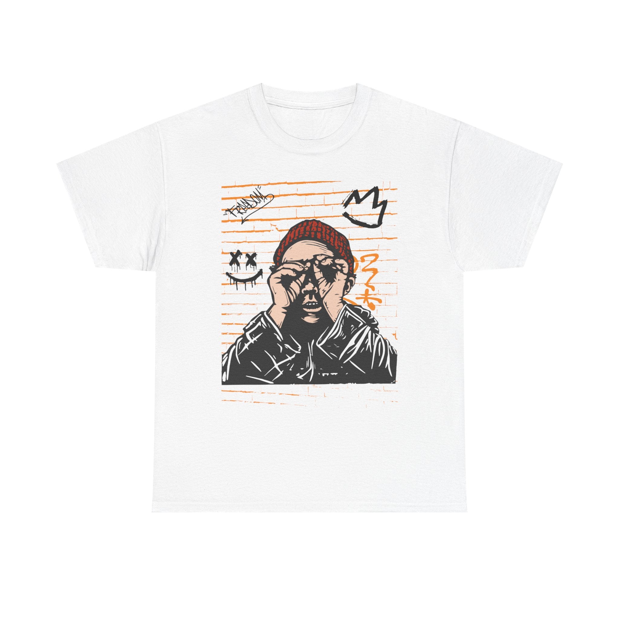 Street Art Unisex Heavy Cotton Tee, Graphic Tees