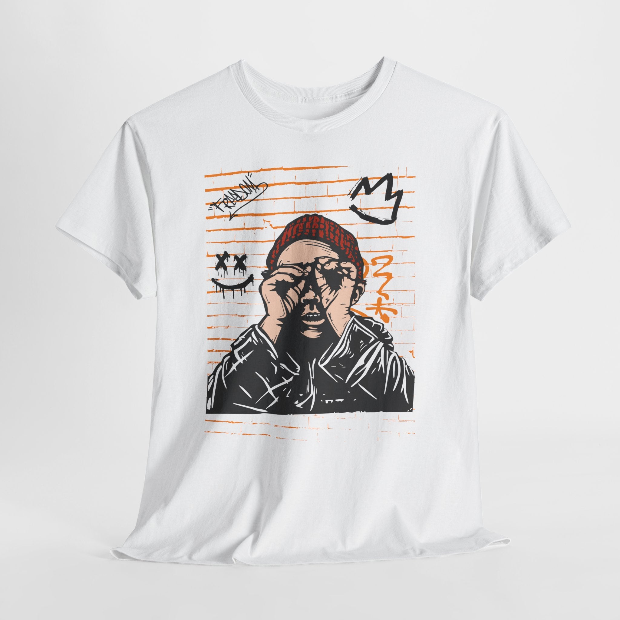 Street Art Unisex Heavy Cotton Tee, Graphic Tees