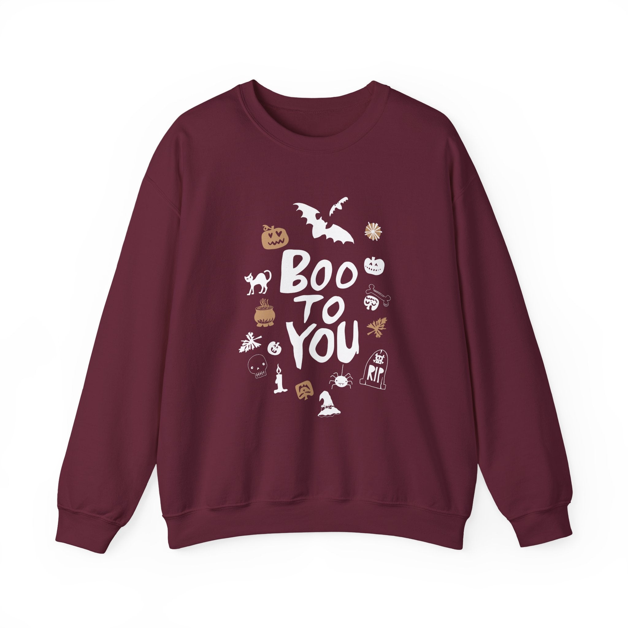 Halloween Boo to You Unisex Crewneck Sweatshirt Fall Apparel