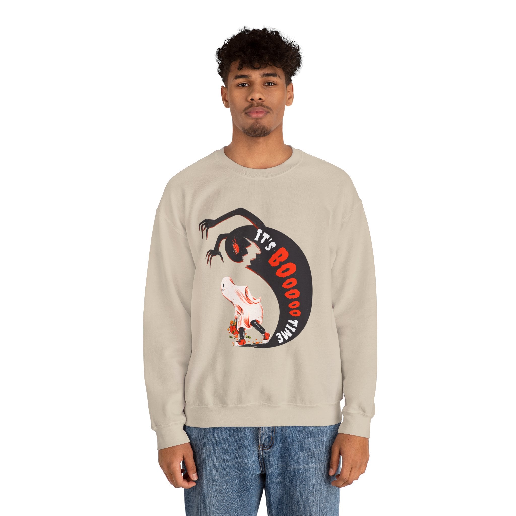Spooky Crewneck Sweatshirt, Halloween Sweatshirt
