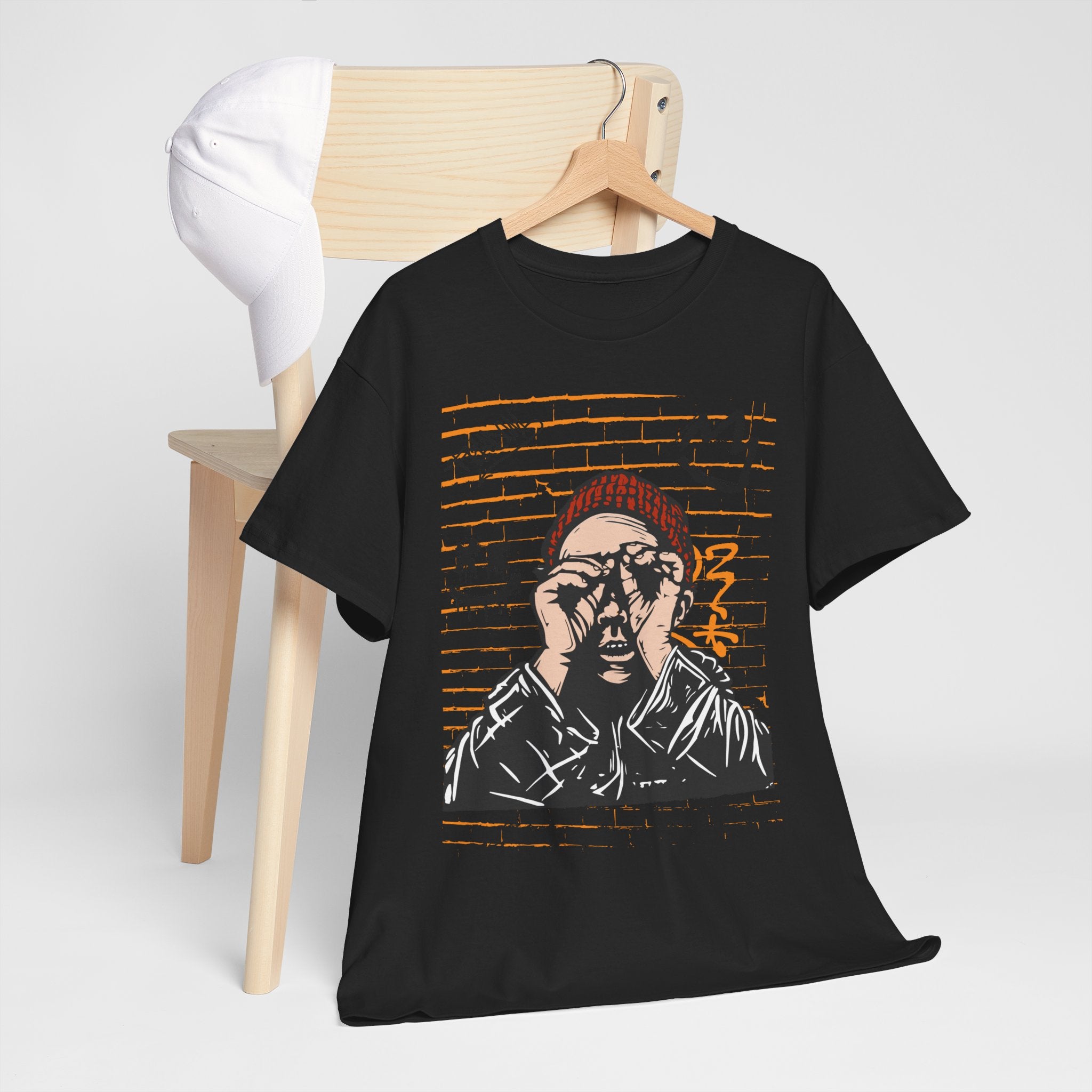Street Art Unisex Heavy Cotton Tee, Graphic Tees