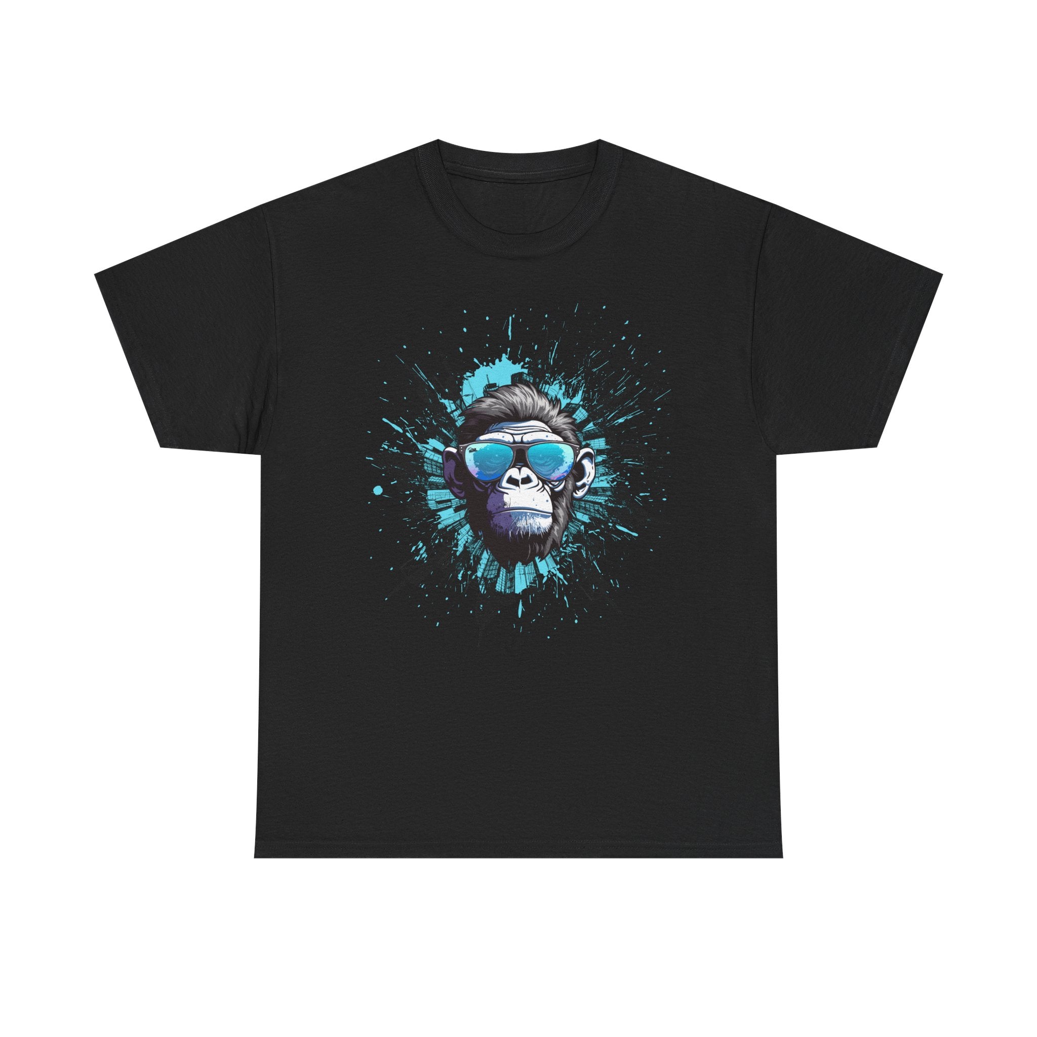 Cool Monkey Graphic Tee - Funny Gift for Animal Lovers