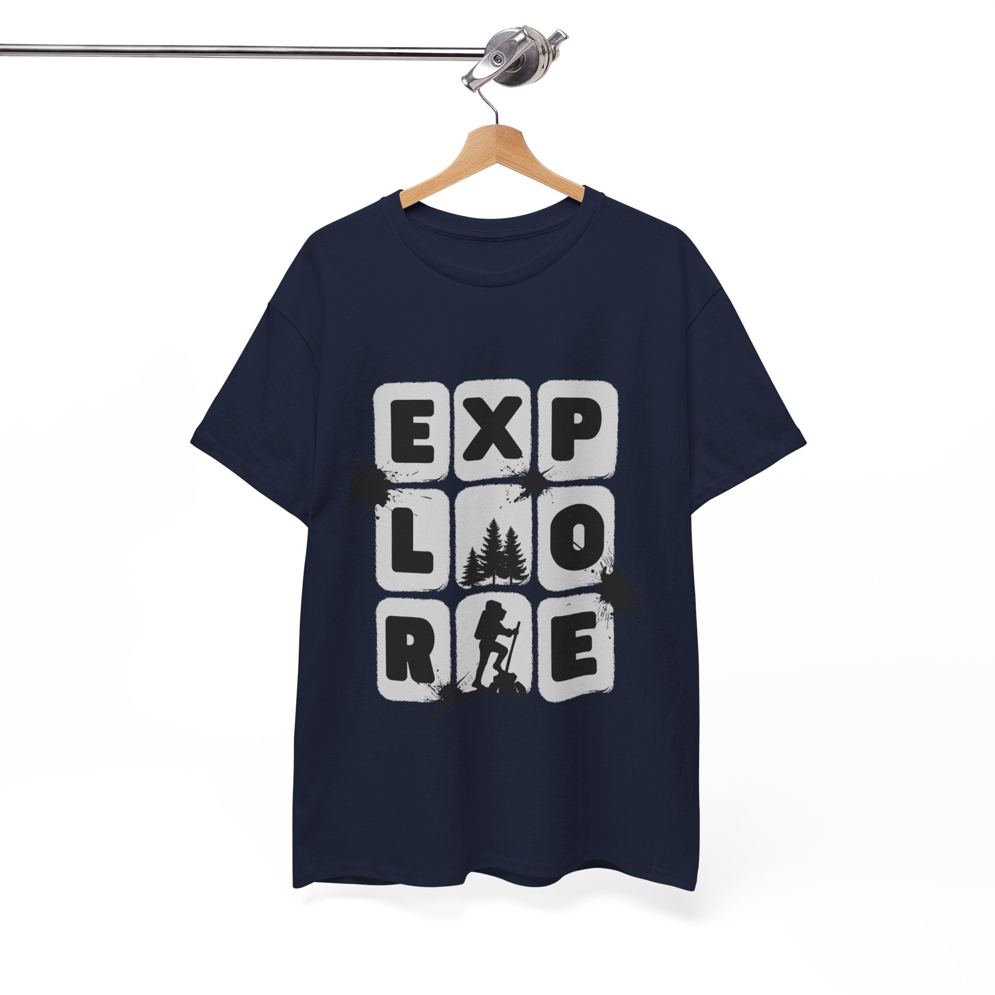 Explore Unisex Heavy Cotton Tee - Adventure Shirt