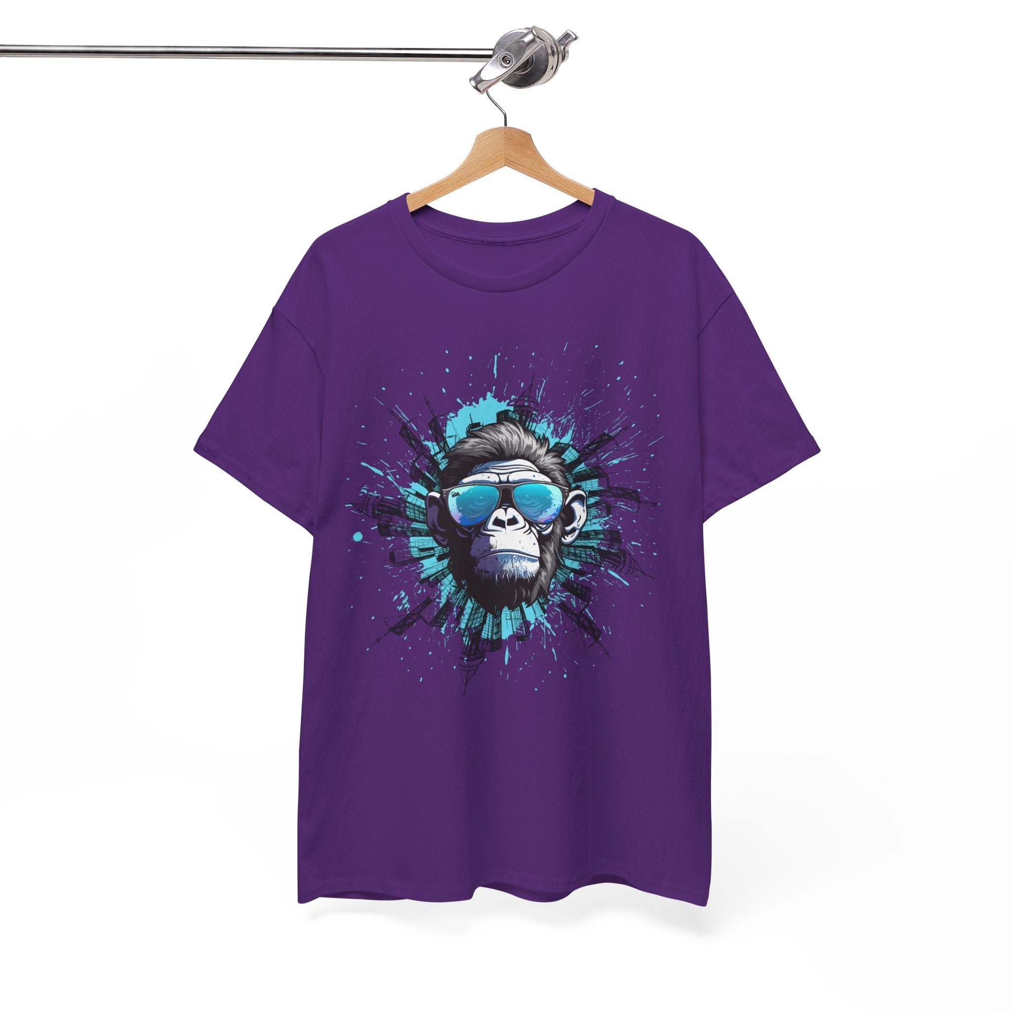 Cool Monkey Graphic Tee - Funny Gift for Animal Lovers