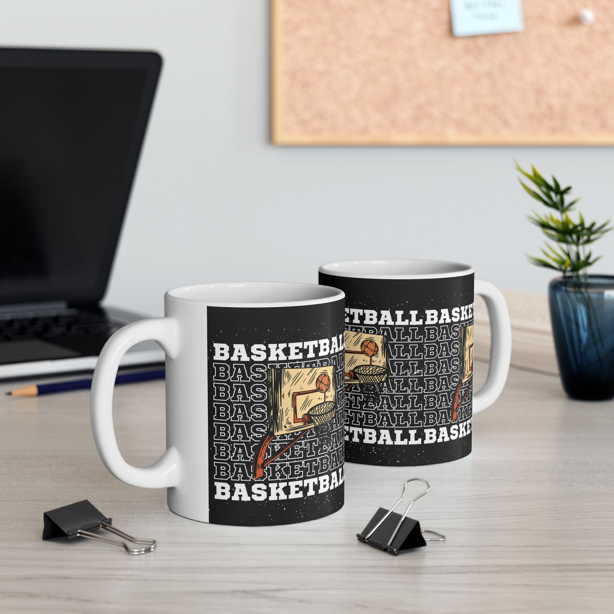Basketball Ceramic Mug for Sports Lovers