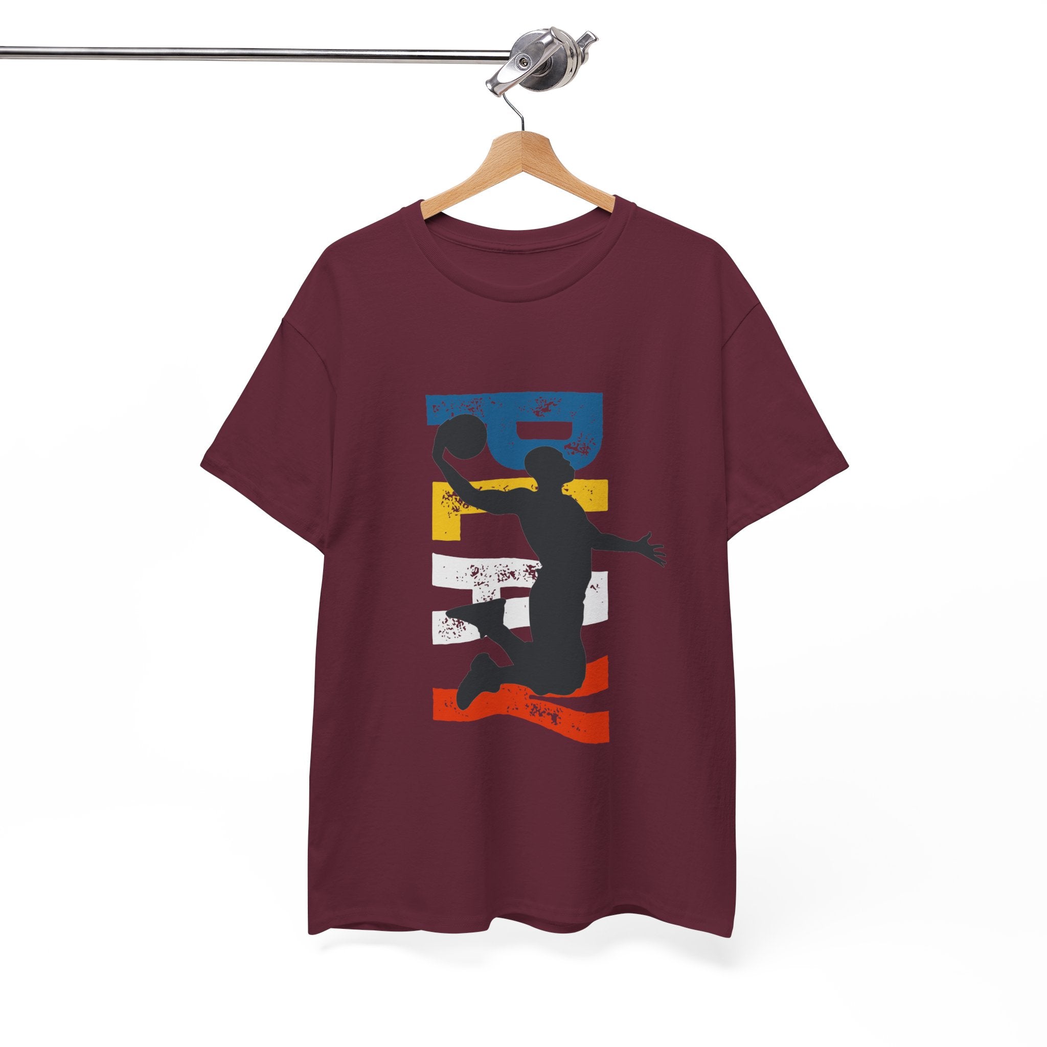 Basketball Vintage Graphic Tee, Sports Fan T-Shirt