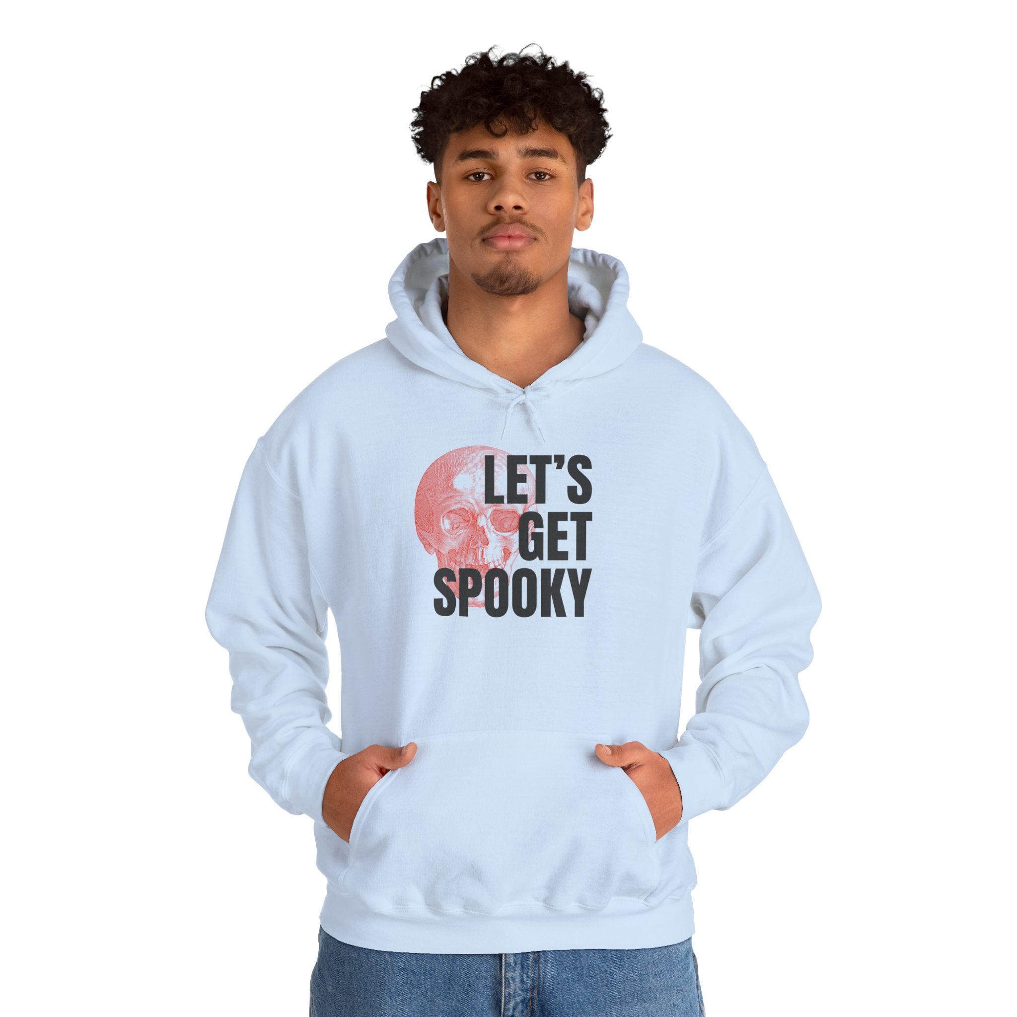 Unisex Spooky Hoodie, Halloween Sweatshirt, Cute Fall Apparel