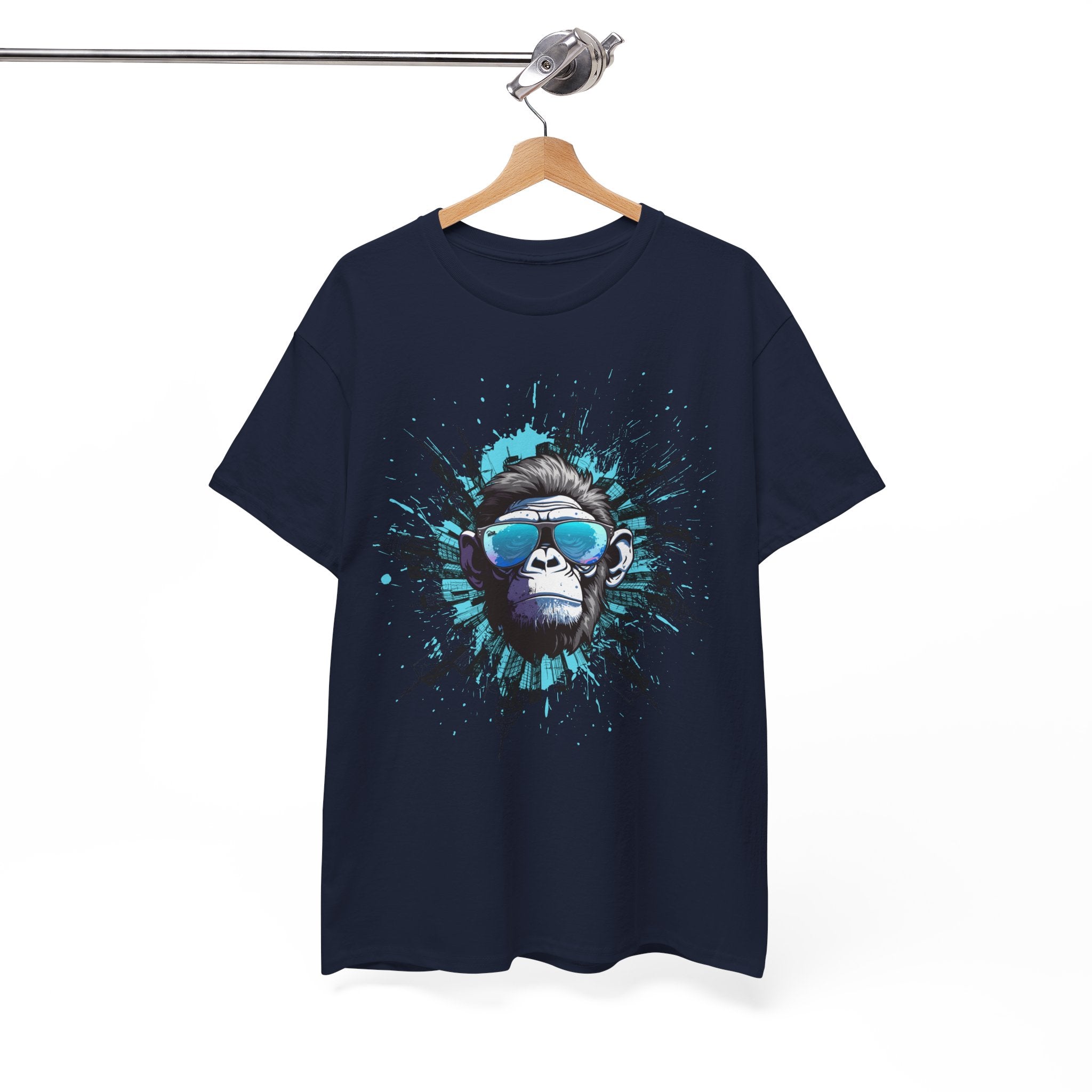 Cool Monkey Graphic Tee - Funny Gift for Animal Lovers