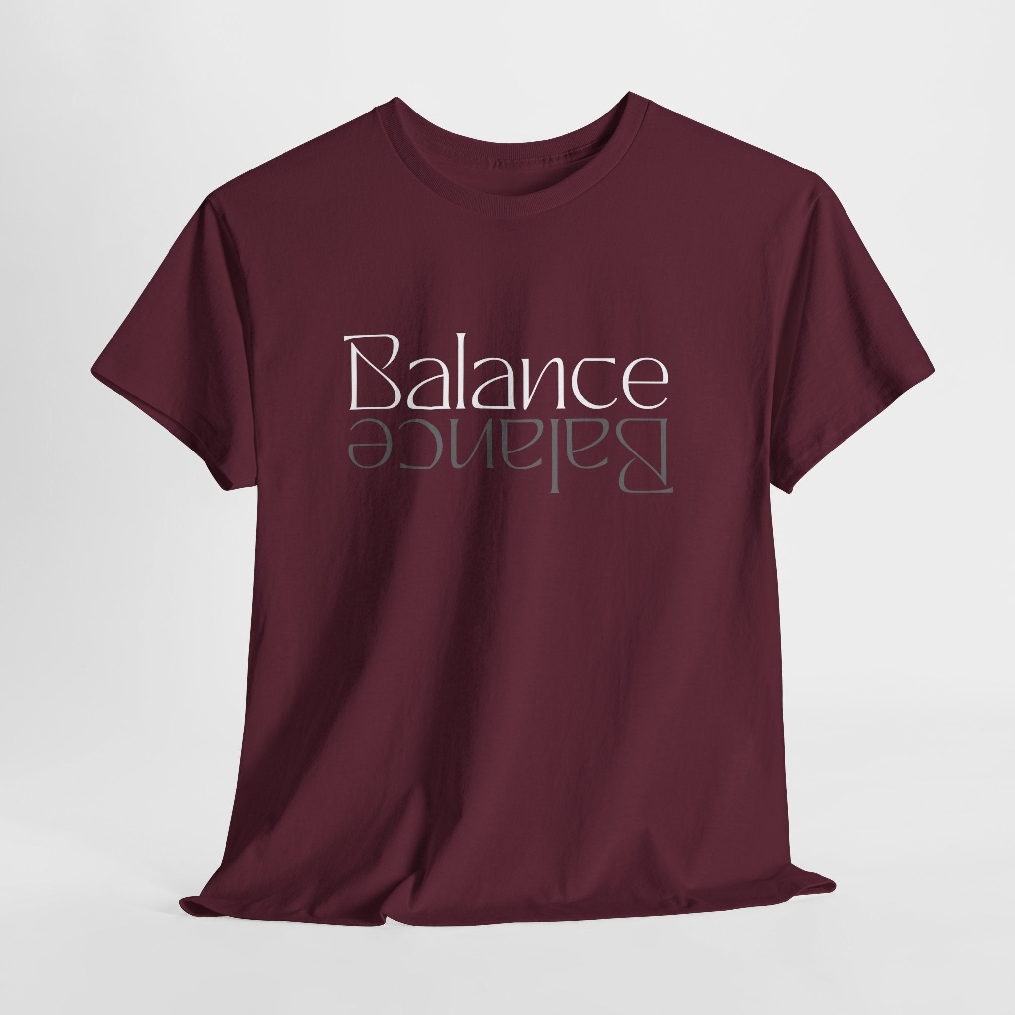 Stylish Unisex Tee with Balance Design, Casual Wear, Yoga Shirt