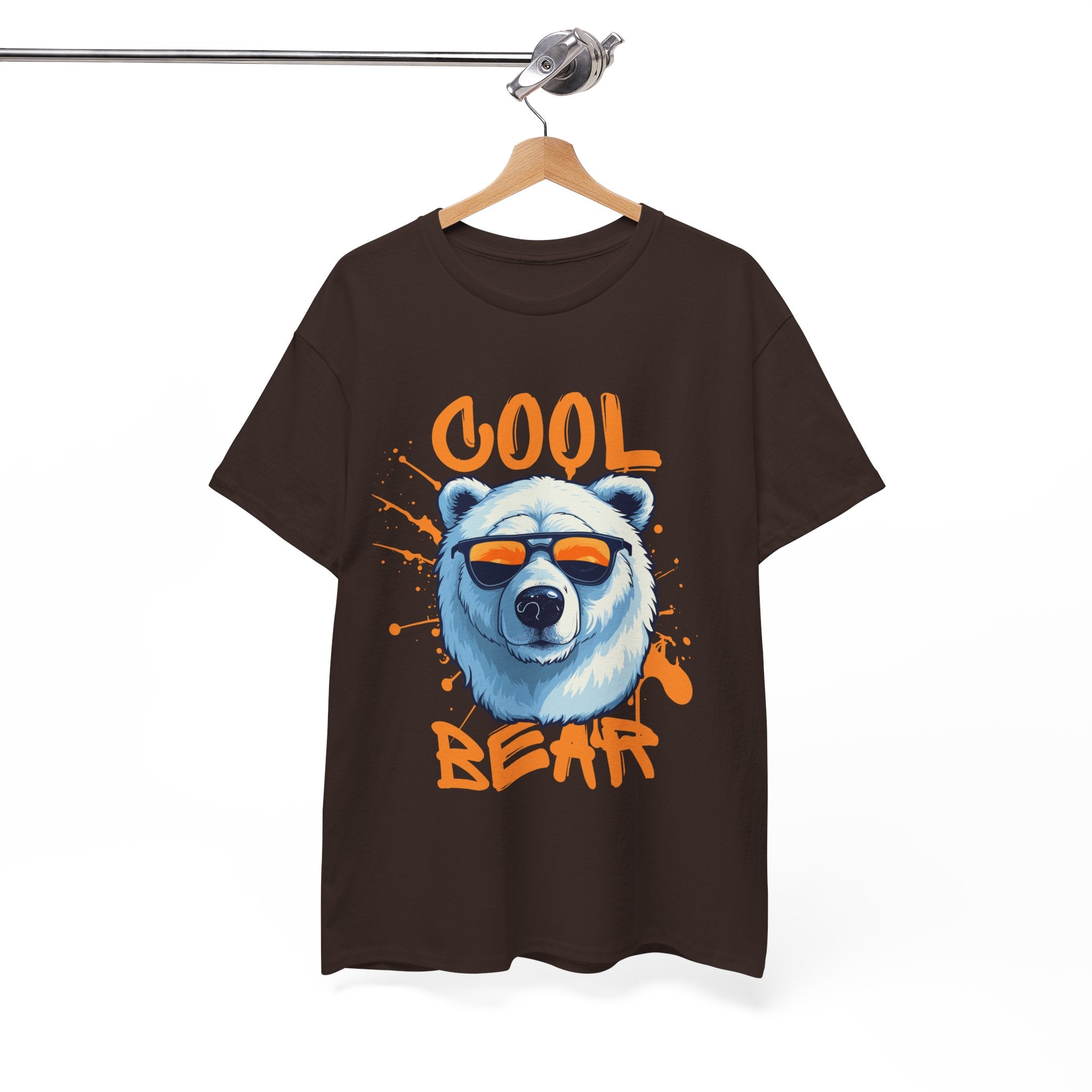 Cool Bear Unisex Heavy Cotton Tee | Fun Graphic Shirt