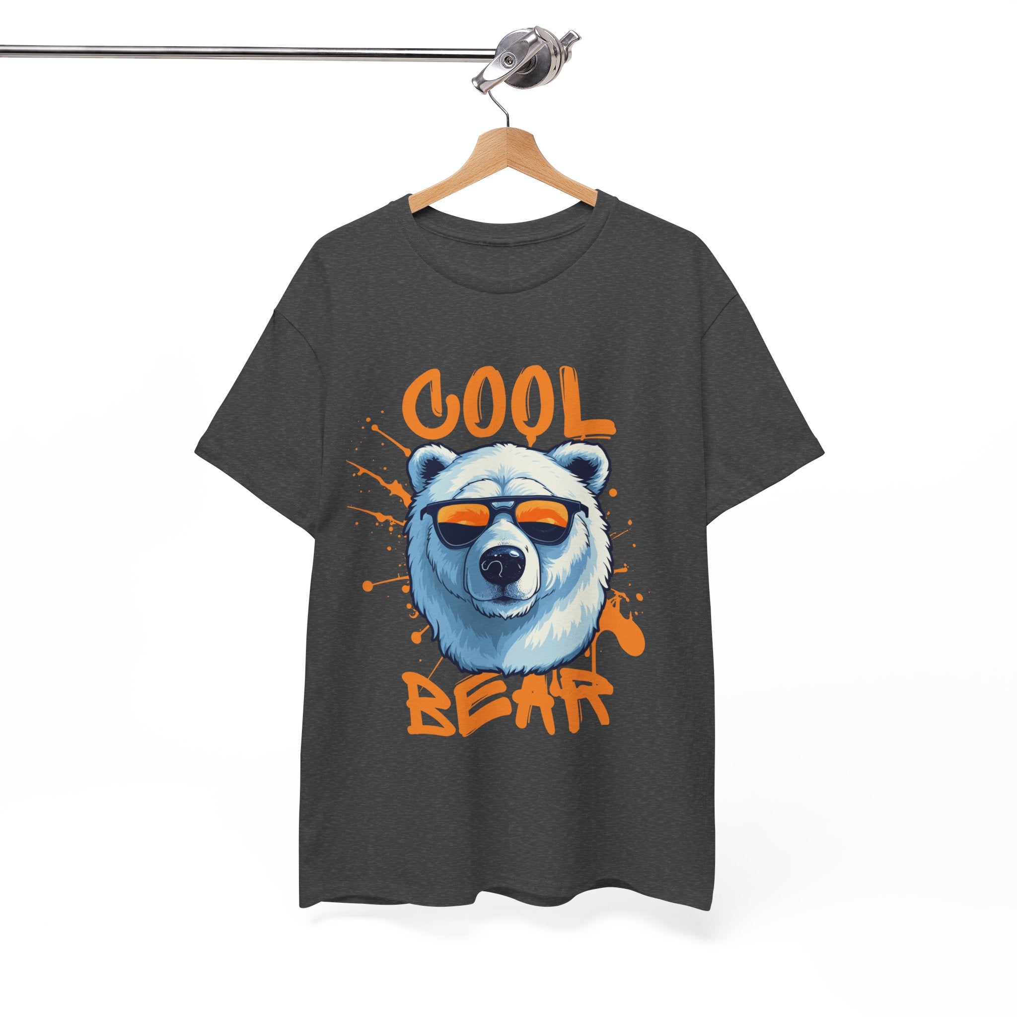Cool Bear Unisex Heavy Cotton Tee | Fun Graphic Shirt