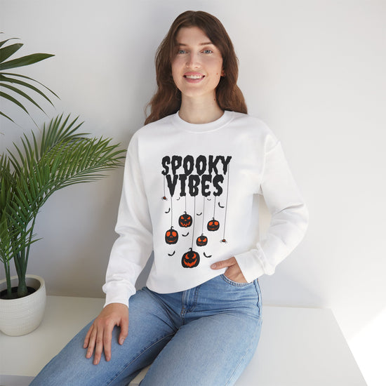 Spooky Vibes Sweatshirt | Halloween Crewneck