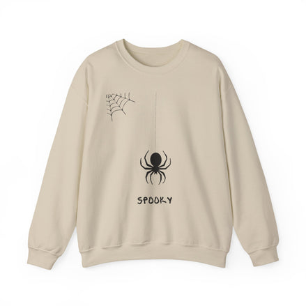 Spooky Spider Crewneck Sweatshirt | Halloween Gift