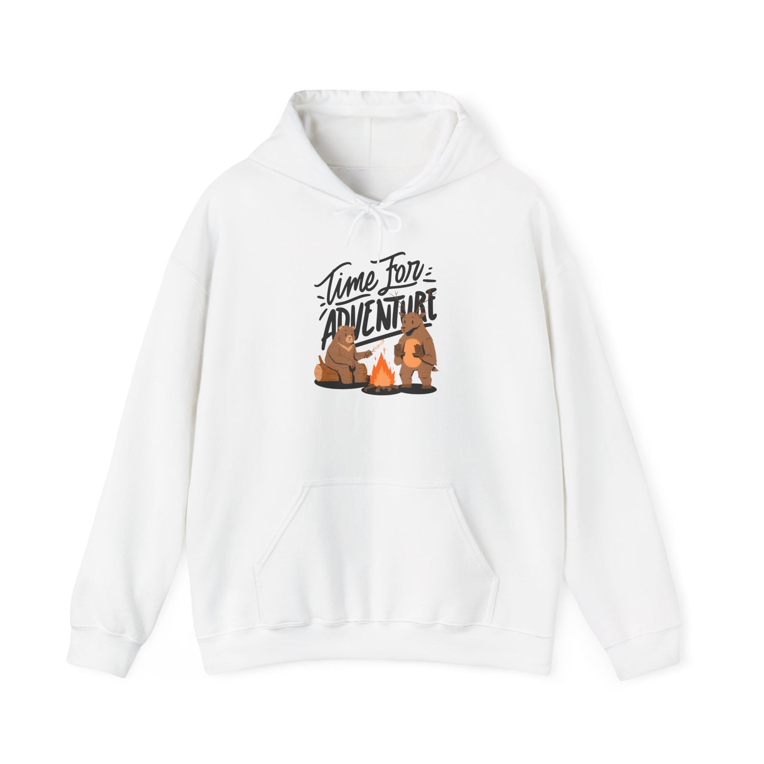 Adventure-Themed Hooded Sweatshirt - Cozy Sweatshirt, Unisex Hoodie