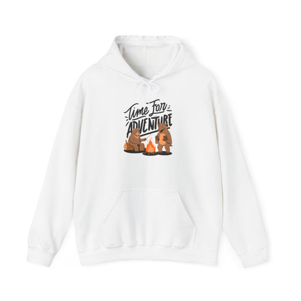 Adventure-Themed Hooded Sweatshirt - Cozy Sweatshirt, Unisex Hoodie