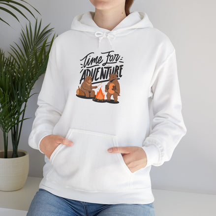 Adventure-Themed Hooded Sweatshirt - Cozy Sweatshirt, Unisex Hoodie