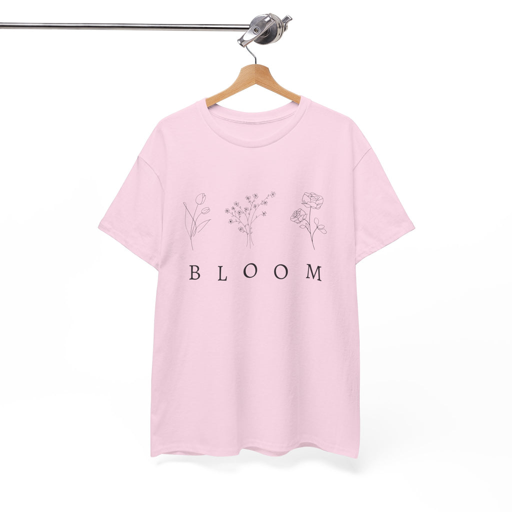 Bloom Unisex Heavy Cotton Tee, Casual T-Shirt