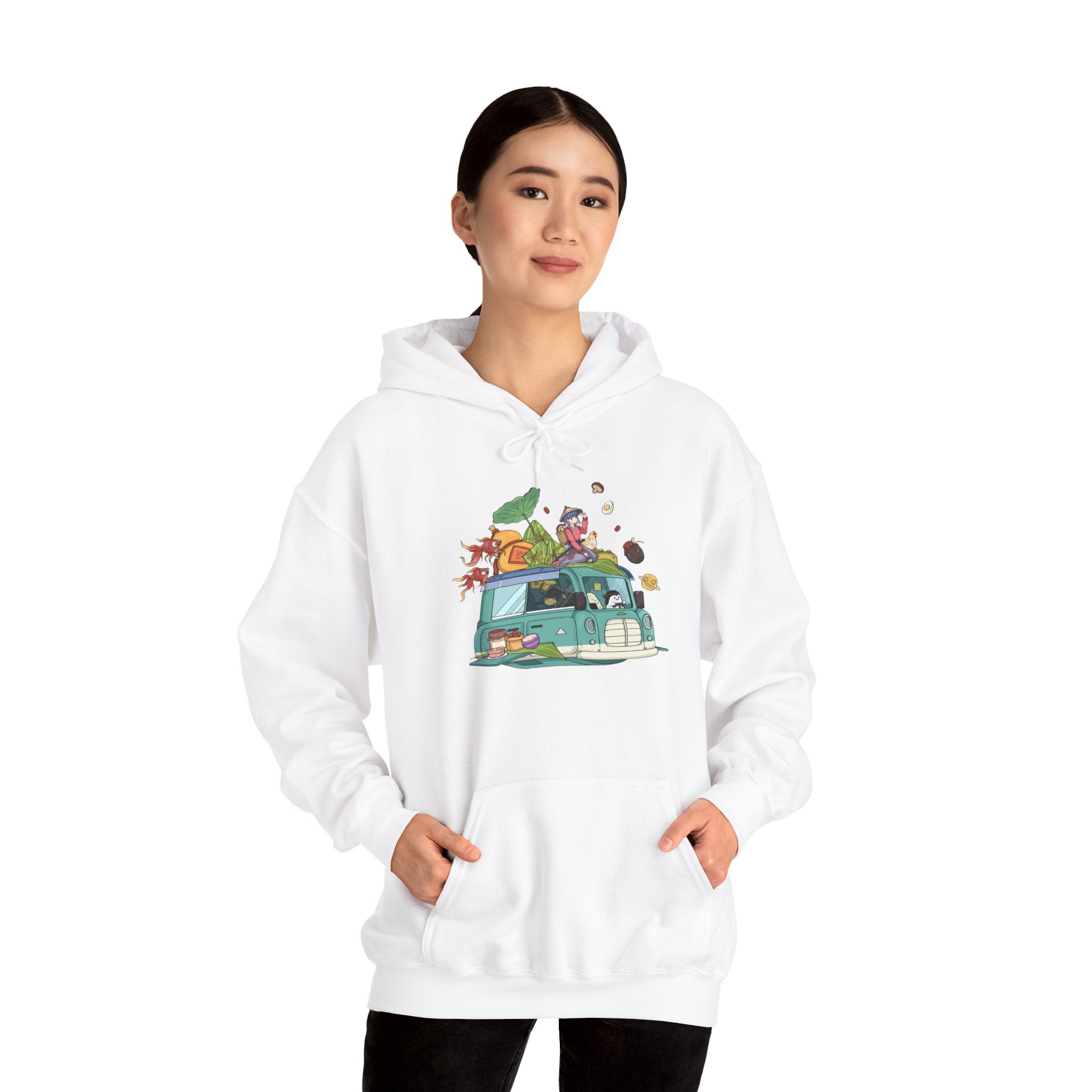 Vintage Adventure Sweatshirt - Perfect for Road Trips