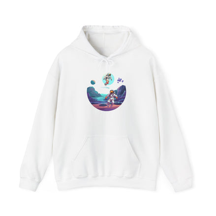 Cosmic Adventure Hoodie, Unisex Sweatshirt, Space Theme, Casual Fashion