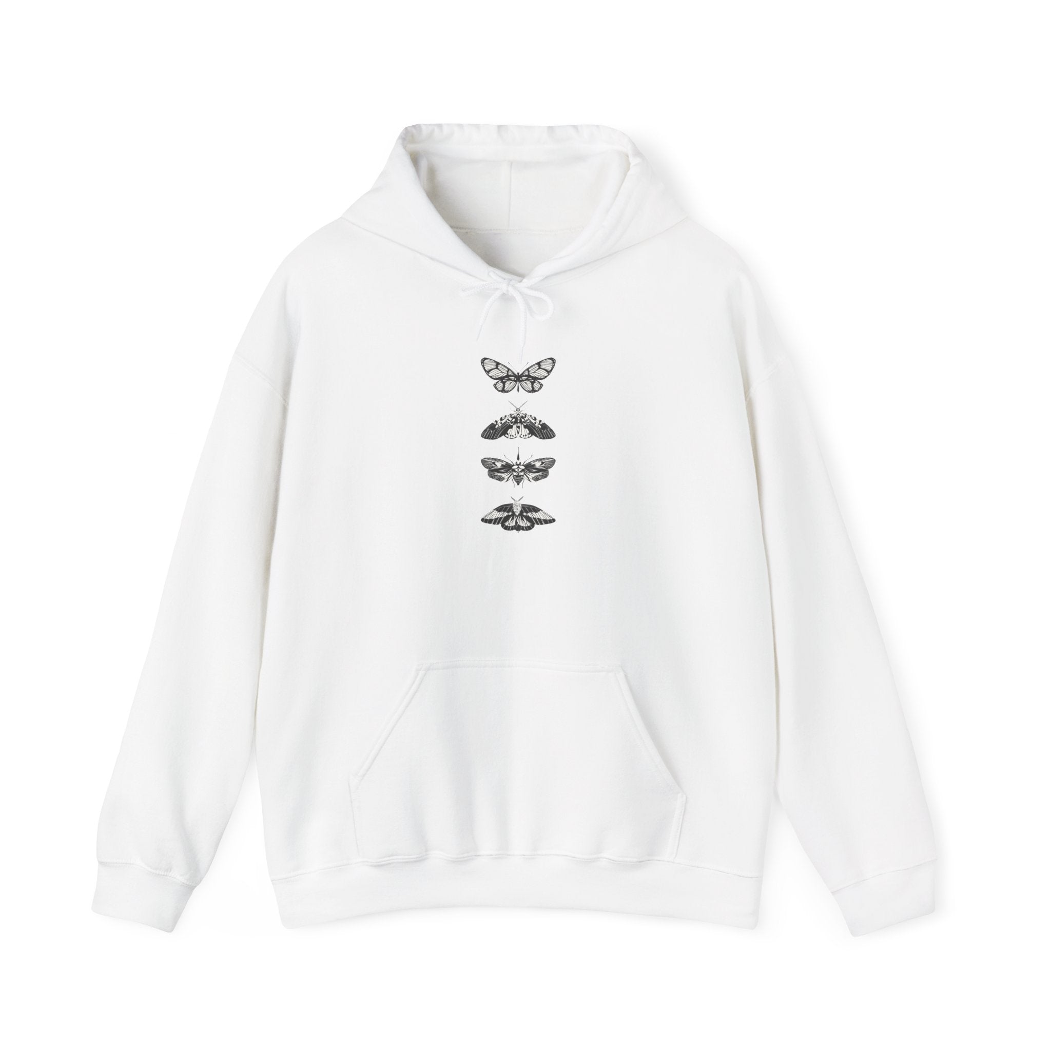Vintage-Inspired Butterfly Sweatshirt, Cozy Hoodie