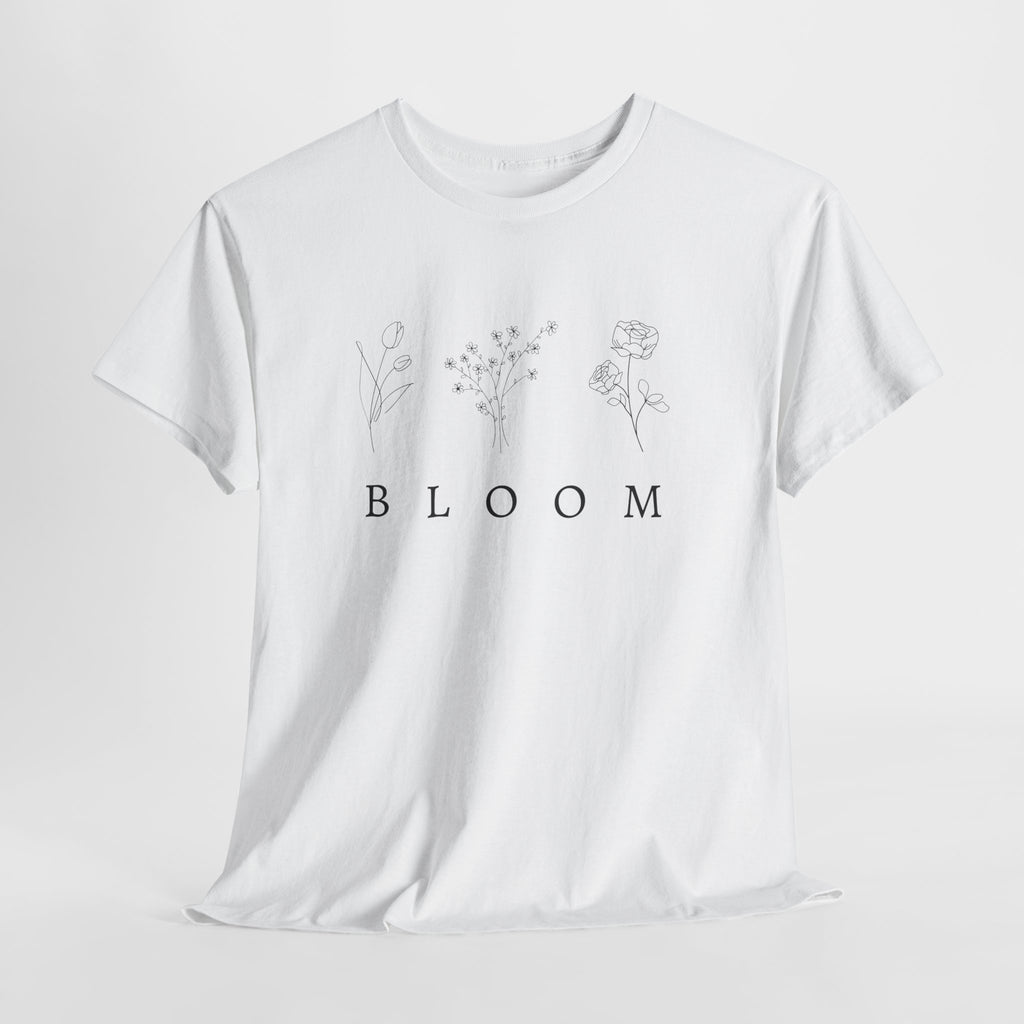 Bloom Unisex Heavy Cotton Tee, Casual T-Shirt