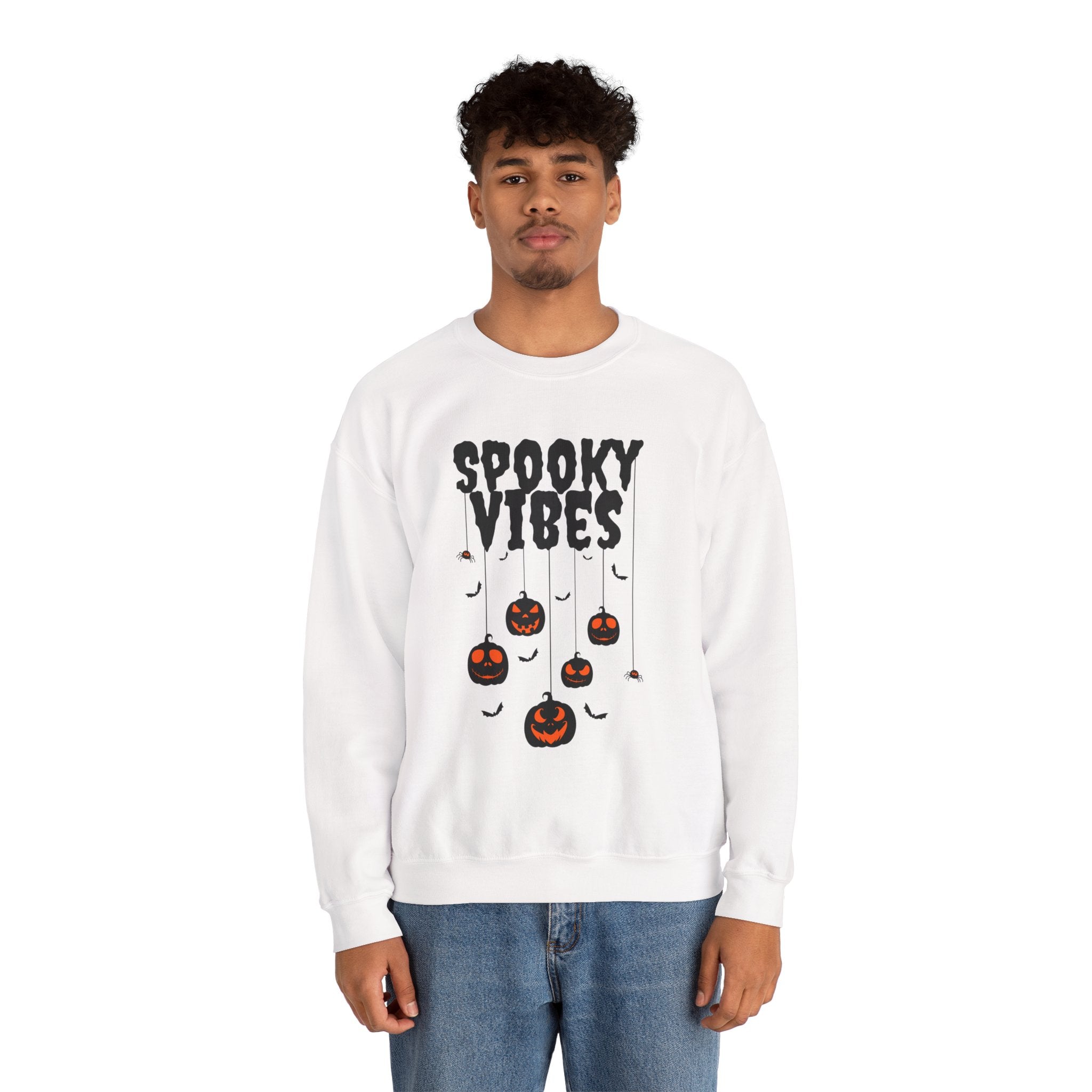 Spooky Vibes Sweatshirt | Halloween Crewneck