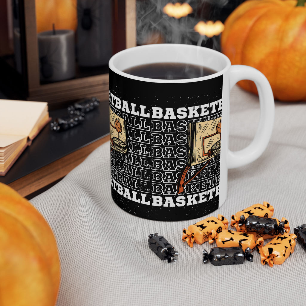 Basketball Ceramic Mug for Sports Lovers