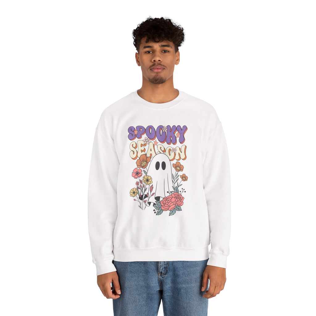 Spooky Season Crewneck Sweatshirt, Halloween Gift