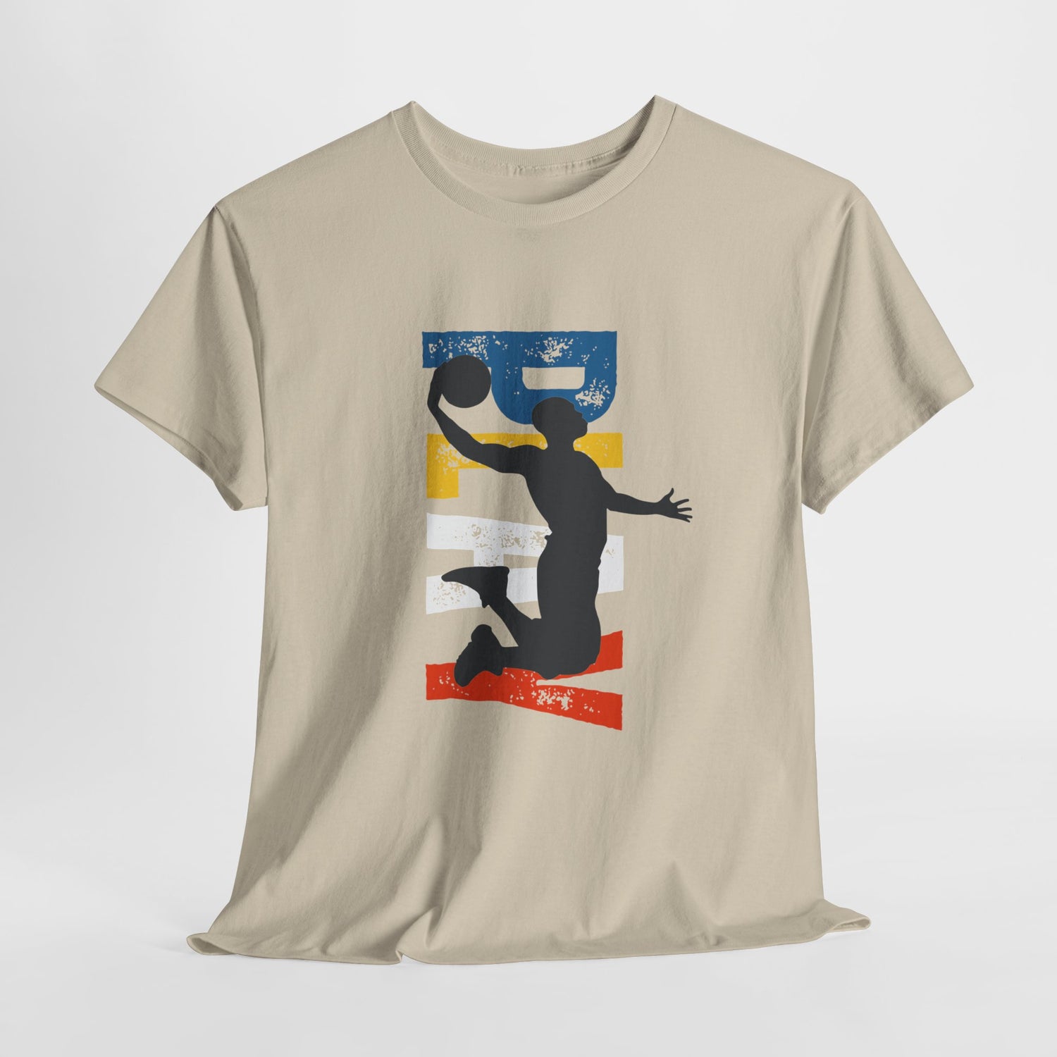 Basketball Vintage Graphic Tee, Sports Fan T-Shirt