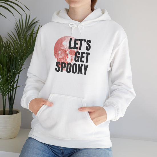 Unisex Spooky Hoodie, Halloween Sweatshirt, Cute Fall Apparel