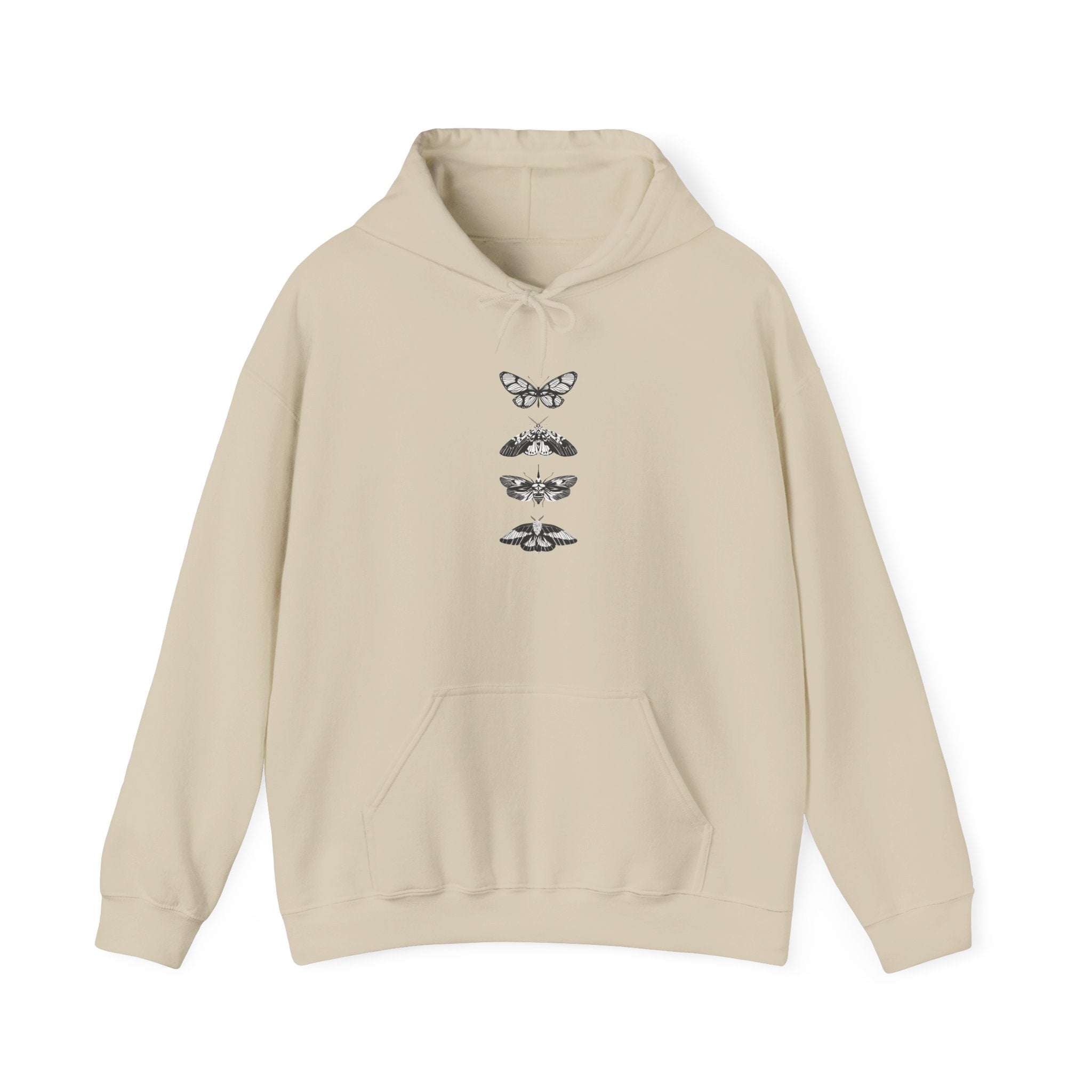 Vintage-Inspired Butterfly Sweatshirt, Cozy Hoodie
