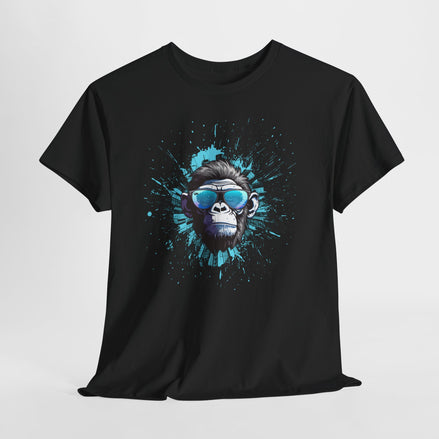 Cool Monkey Graphic Tee - Funny Gift for Animal Lovers