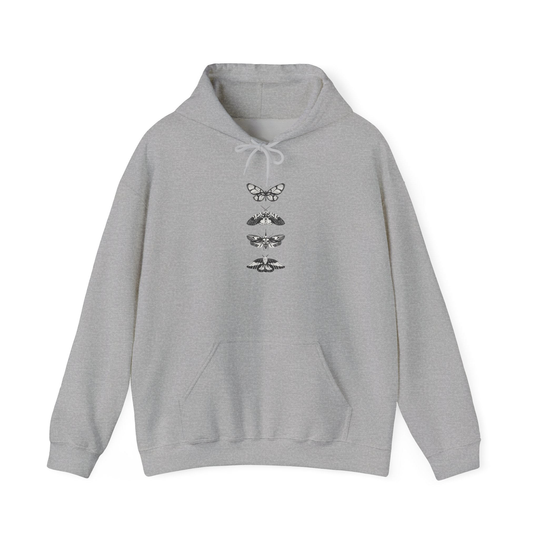 Vintage-Inspired Butterfly Sweatshirt, Cozy Hoodie