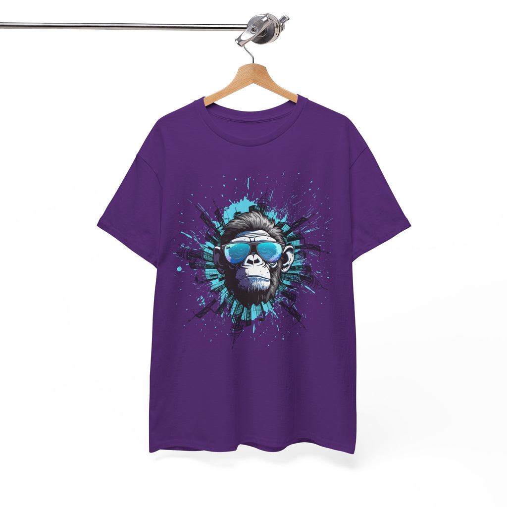 Cool Monkey Graphic Tee - Funny Gift for Animal Lovers
