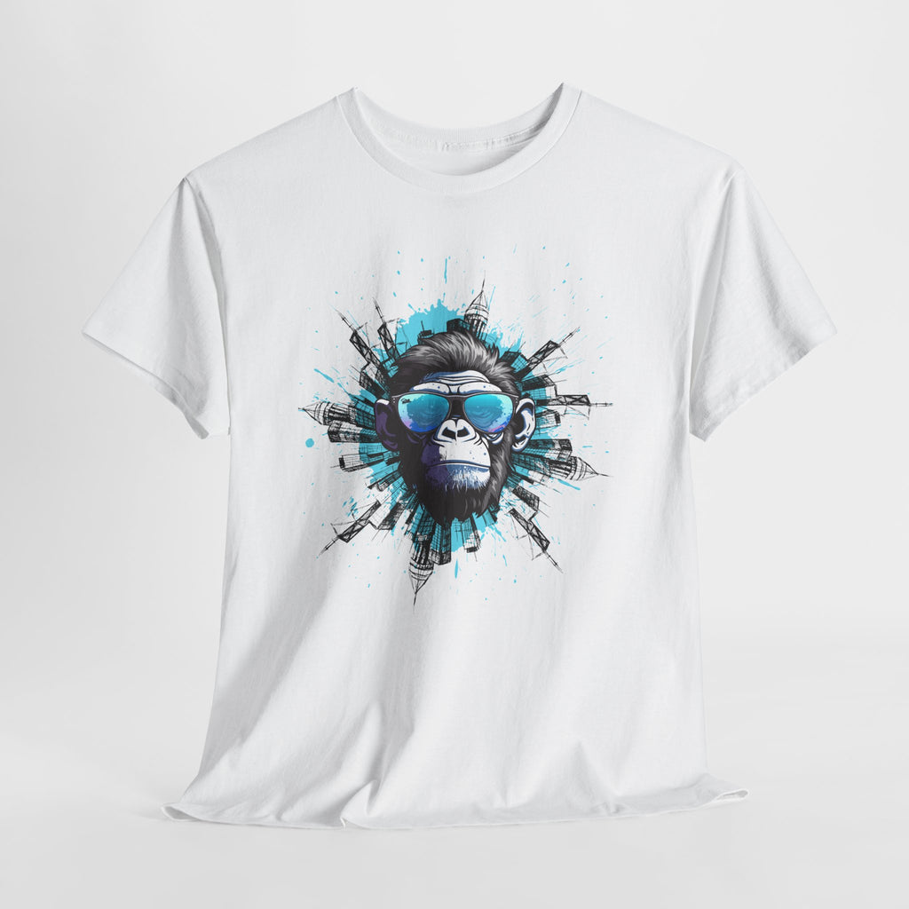 Cool Monkey Graphic Tee - Funny Gift for Animal Lovers