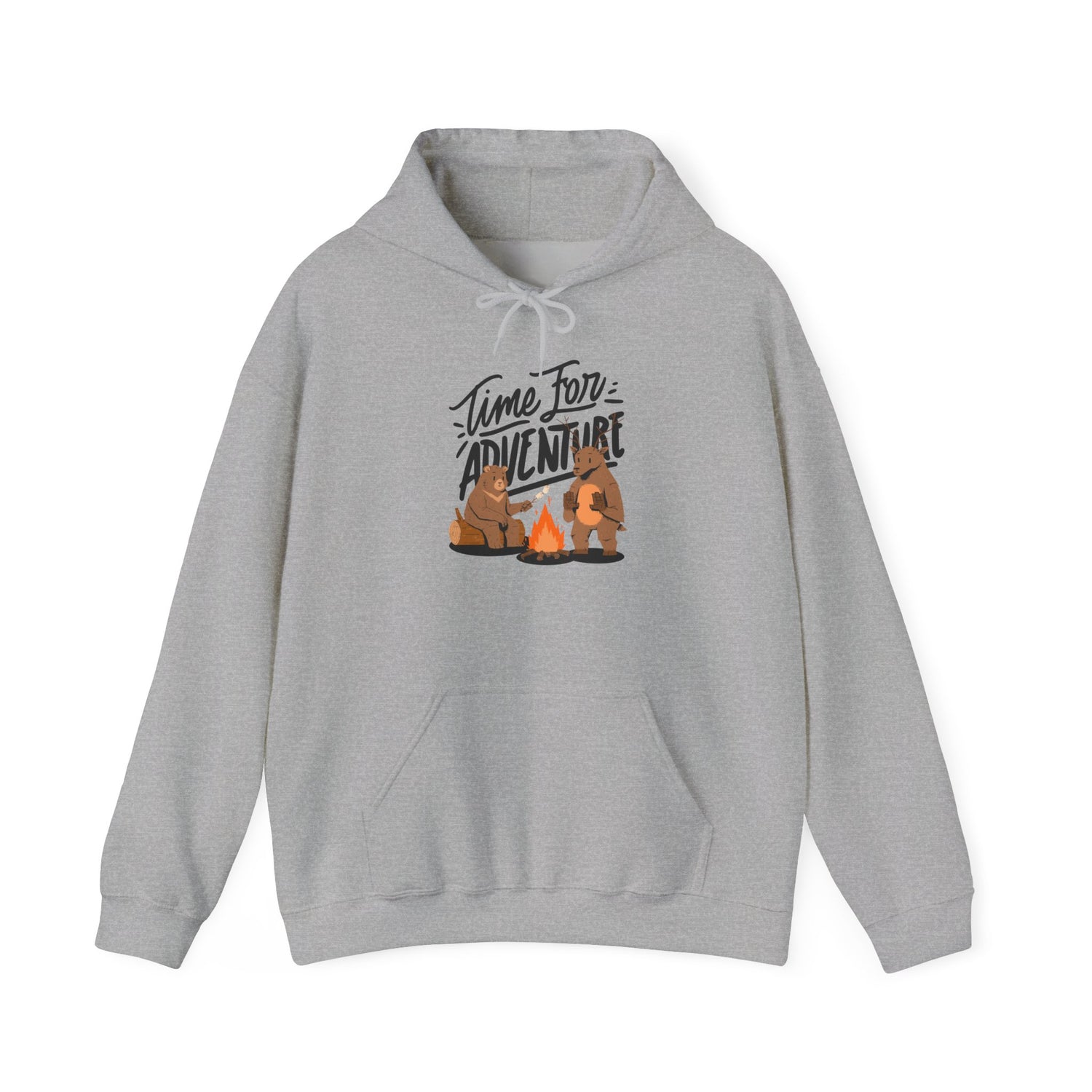 Adventure-Themed Hooded Sweatshirt - Cozy Sweatshirt, Unisex Hoodie