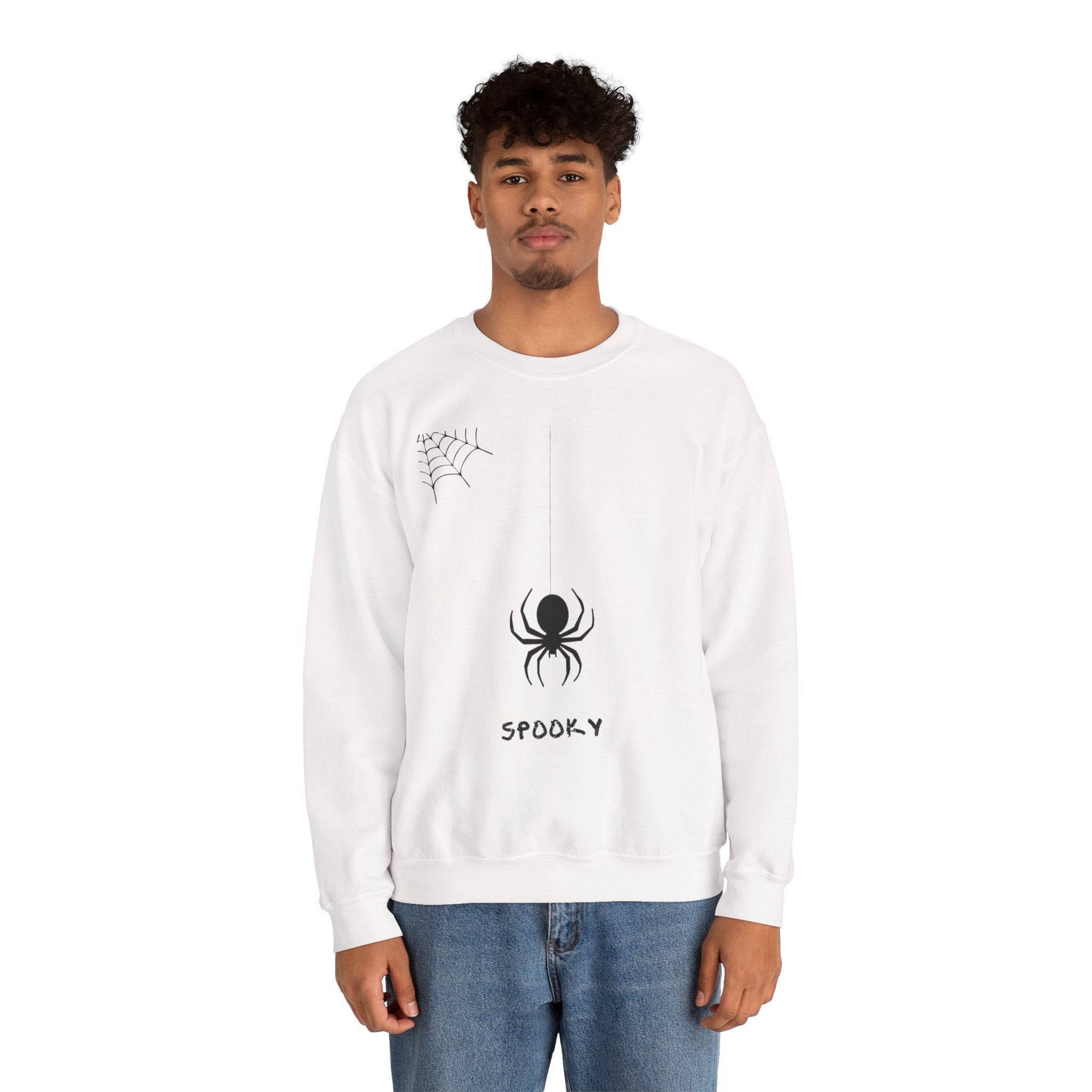 Spooky Spider Crewneck Sweatshirt | Halloween Gift