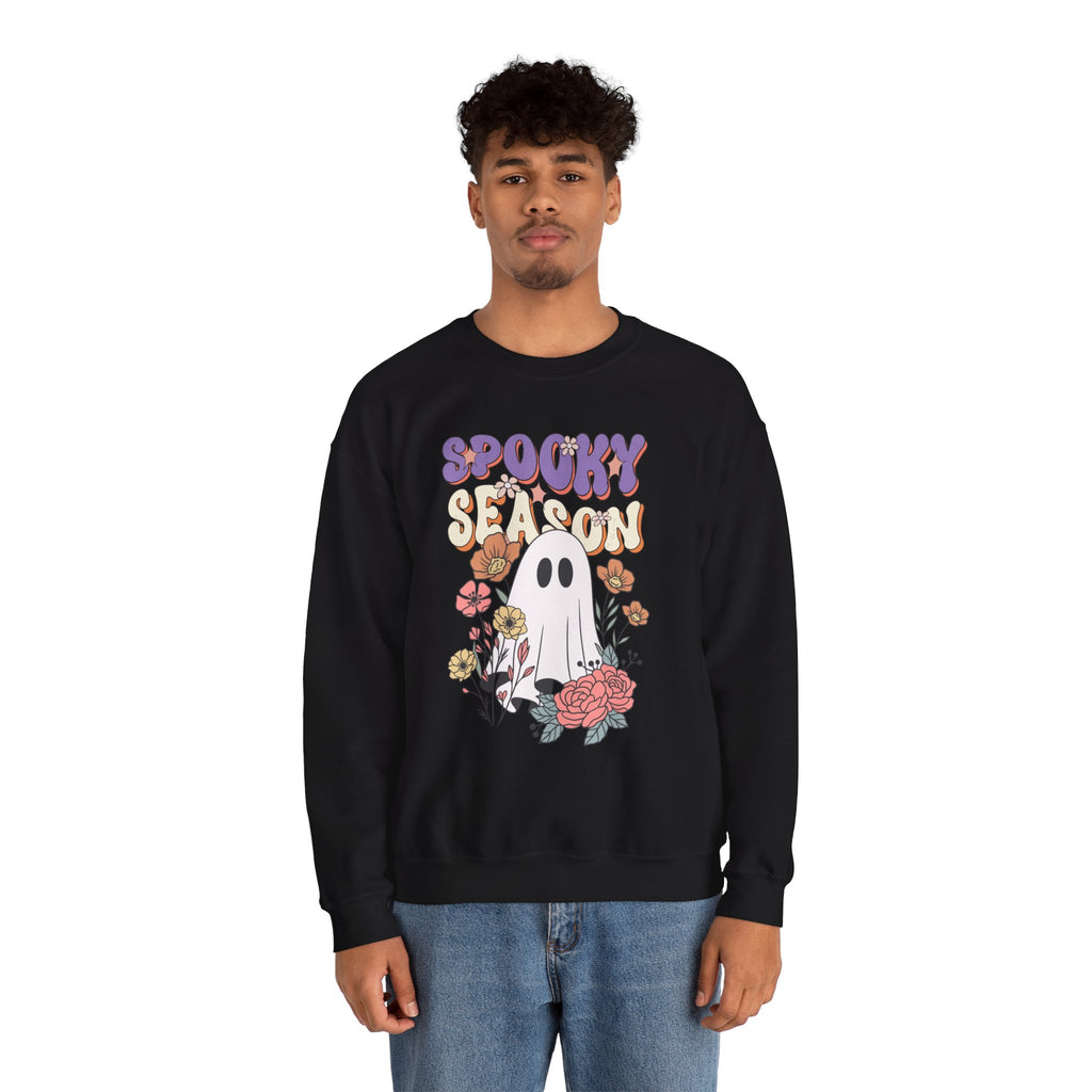Spooky Season Crewneck Sweatshirt, Halloween Gift
